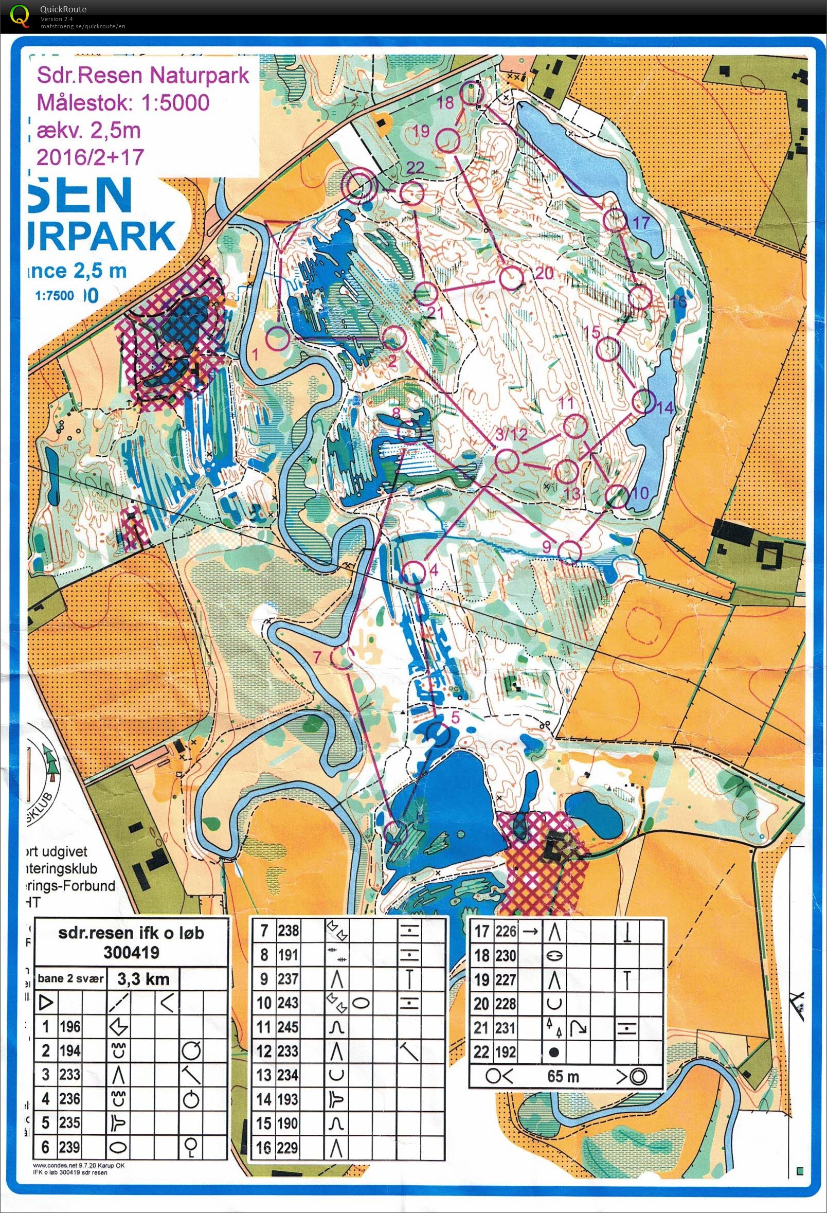 Sdr. Resen Naturpark, IFK, Bane 2, Pia Gade, 300419 (2019-04-30)