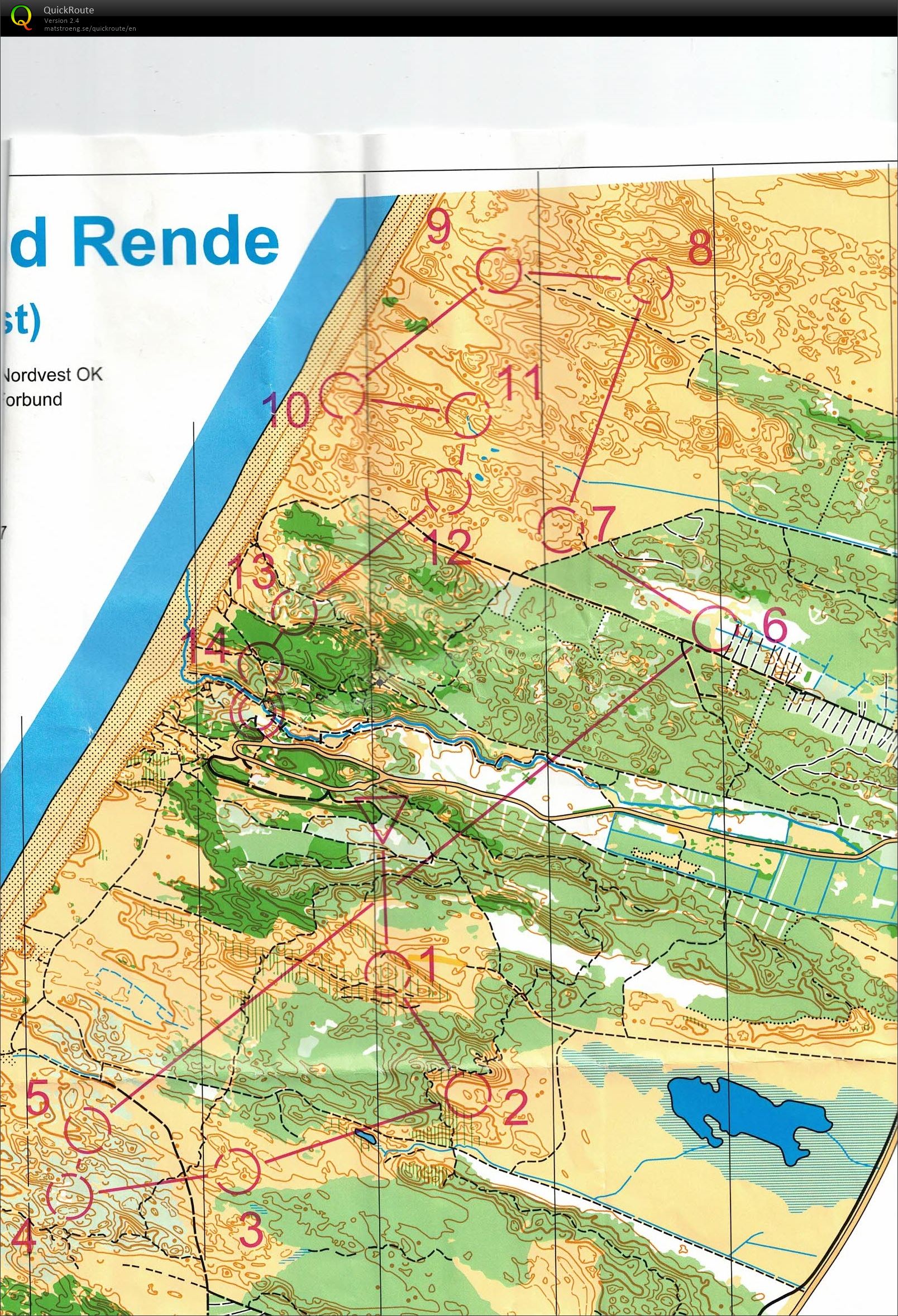 Bøgsted Rende Klitplantage, NJ Lang, Bane D60, Pia Gade, 170519 (17.05.2019)