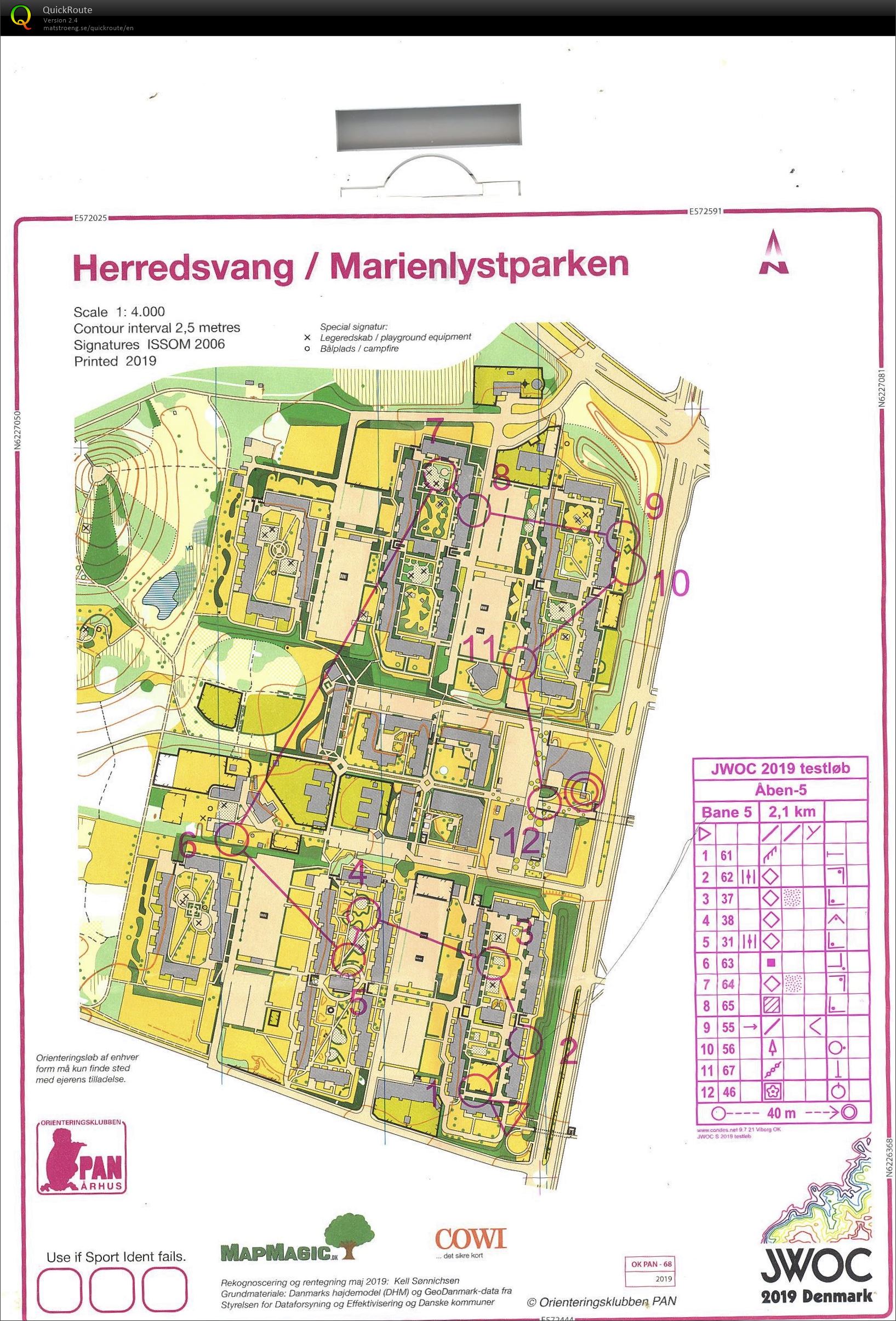 JWOC forløb (08/06/2019)