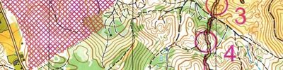 Himmelbjerget, JWOC test mellem, Bane Åben4, Pia Gade, 100619