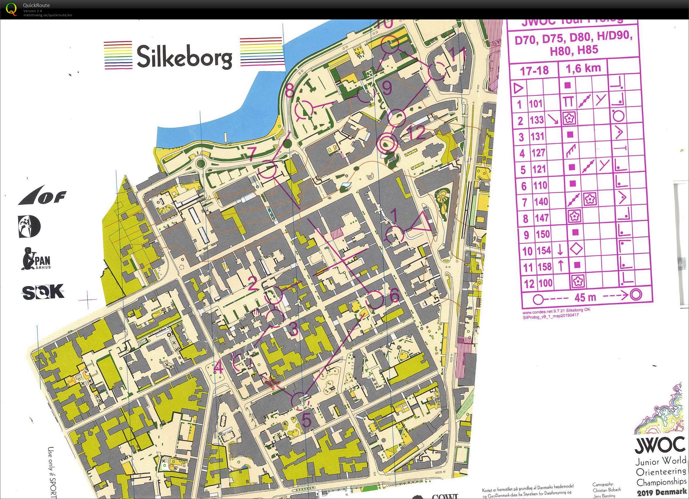 Sprint JWOC Tour Prolog (2019-07-06)