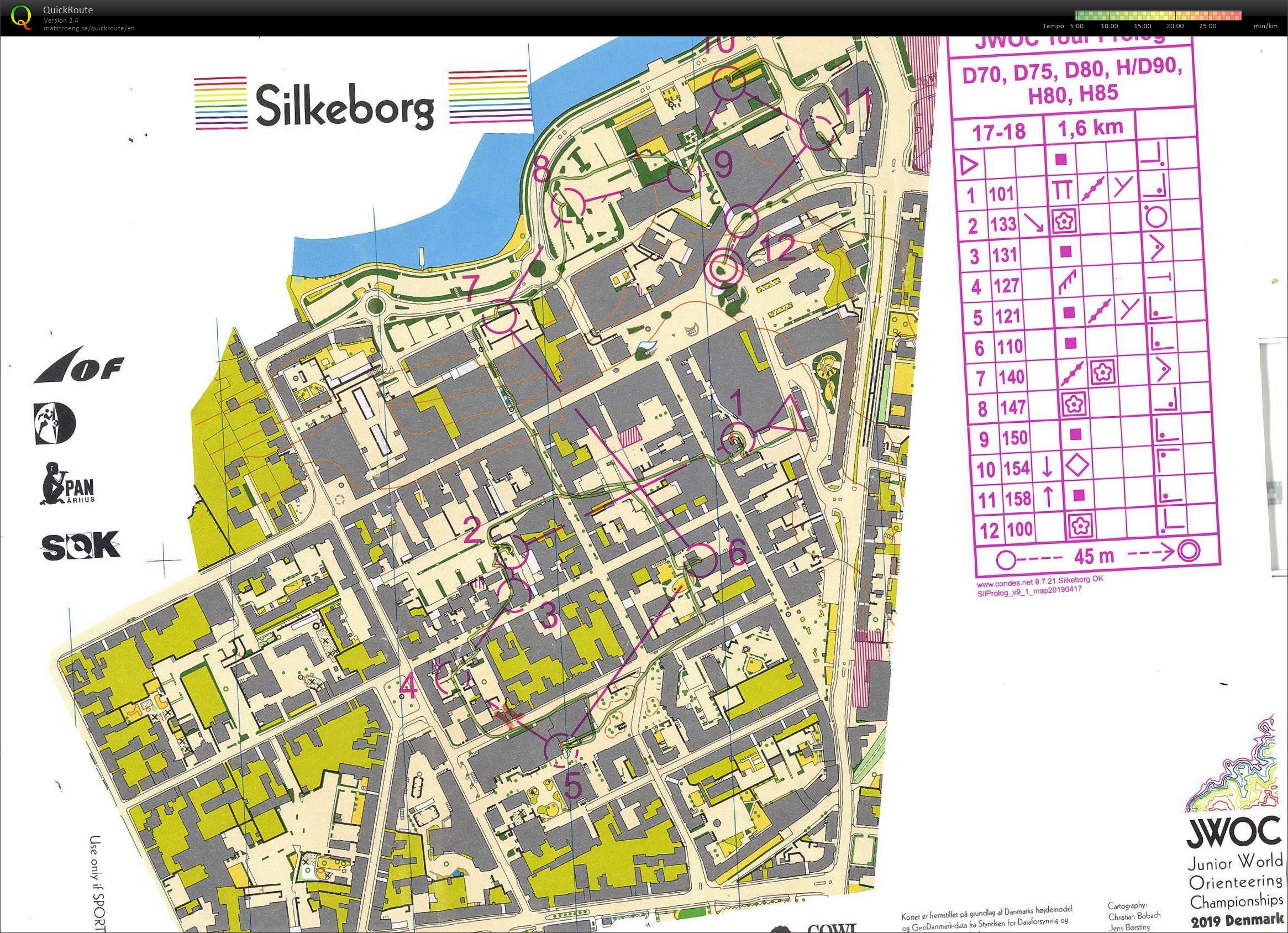 Sprint JWOC Tour Prolog (06-07-2019)