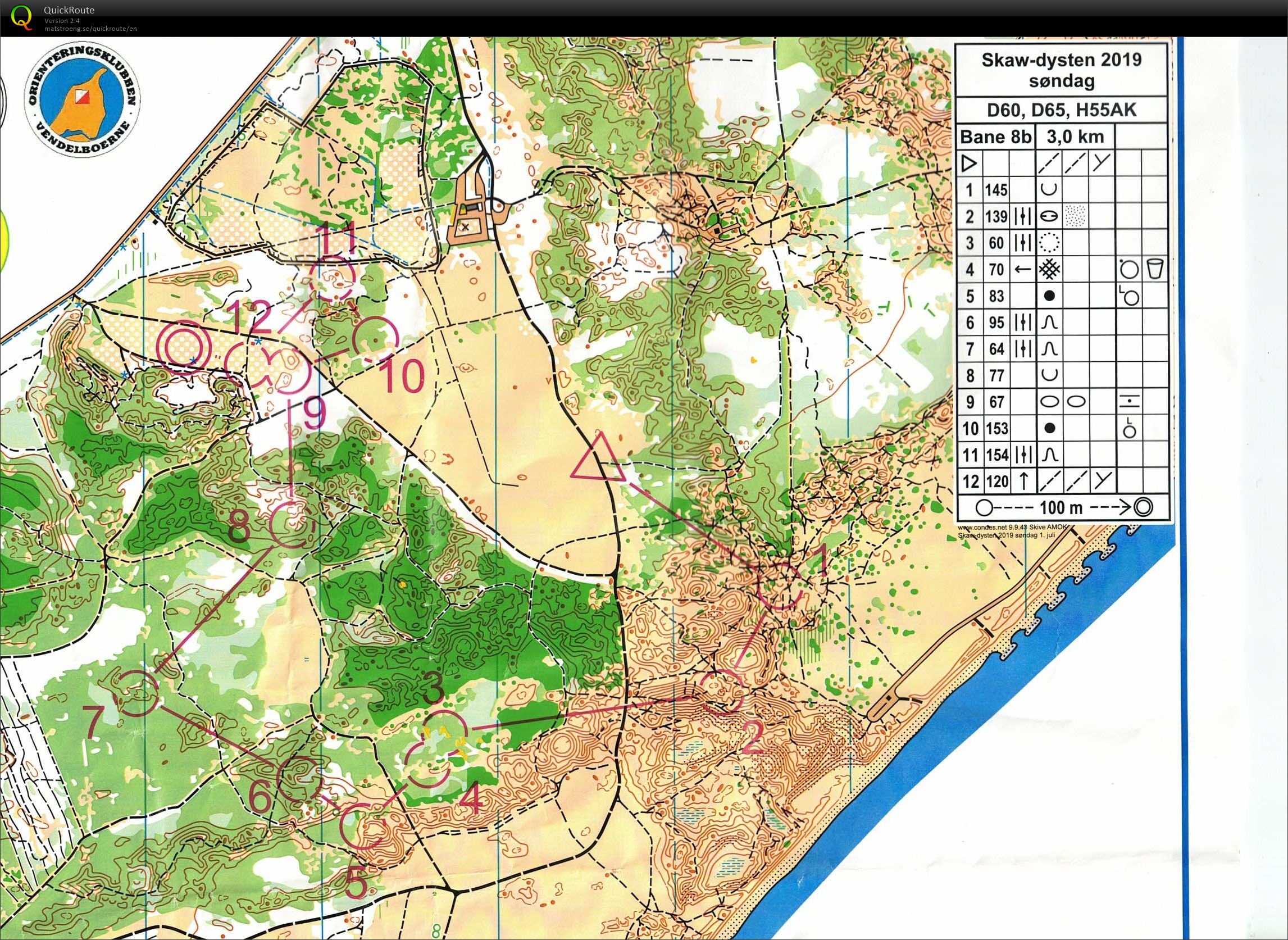 Kirkemilen, Skawdyst, Bane D65, Pia Gade, 140719 (14/07/2019)