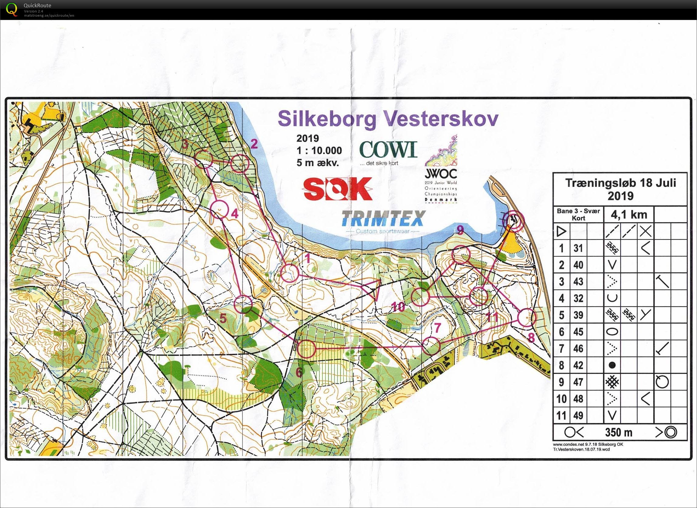 Silkeborg Vesterskov, Bane 3, Pia Gade, 180719 (18/07/2019)