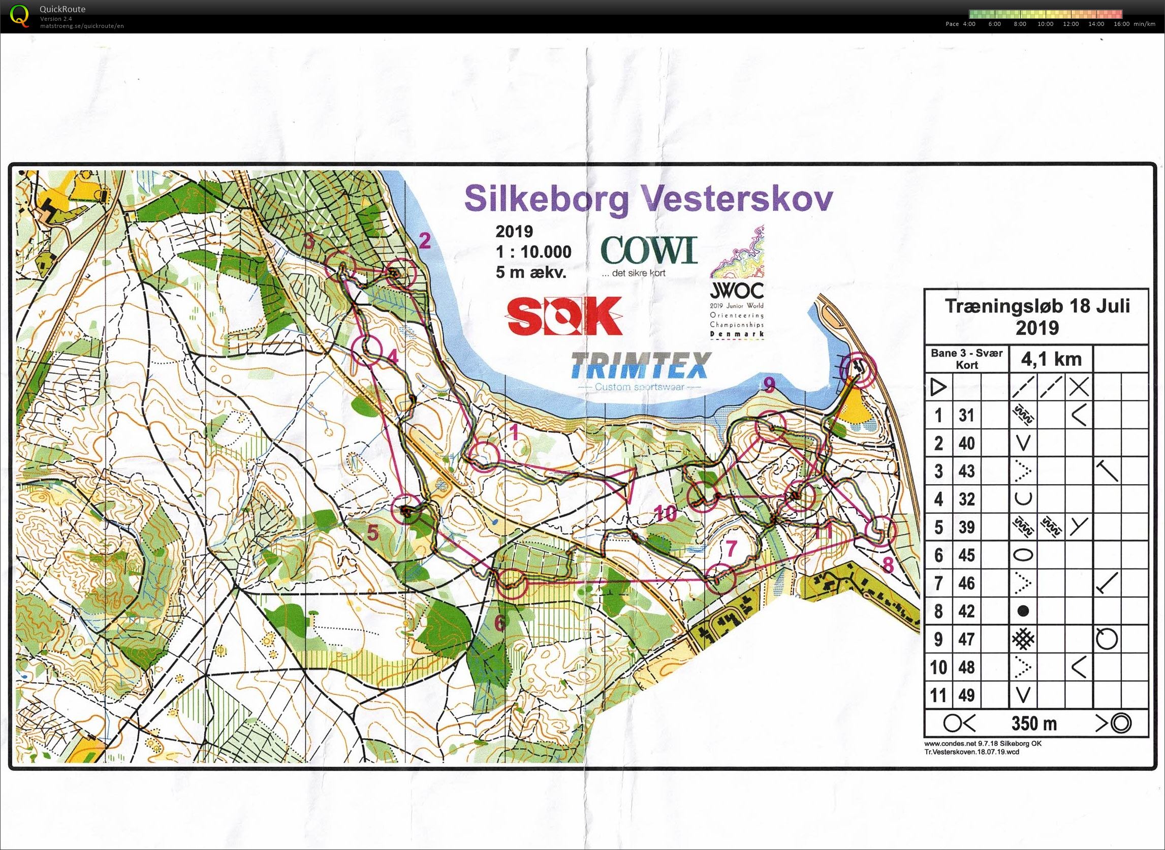 Silkeborg Vesterskov, Bane 3, Pia Gade, 180719 (18.07.2019)