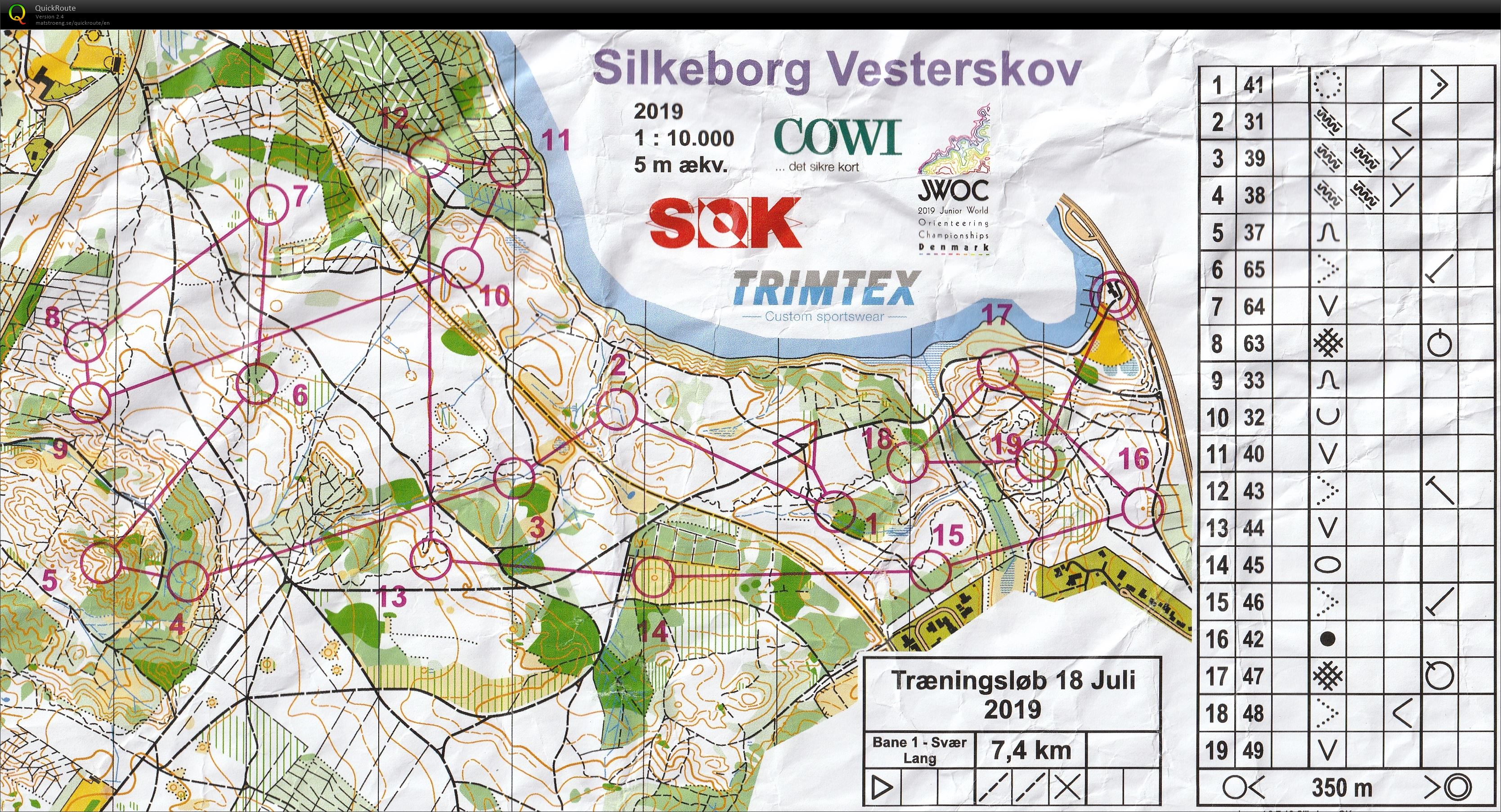 Silkeborg Vesterskov bane 1 (18/07/2019)