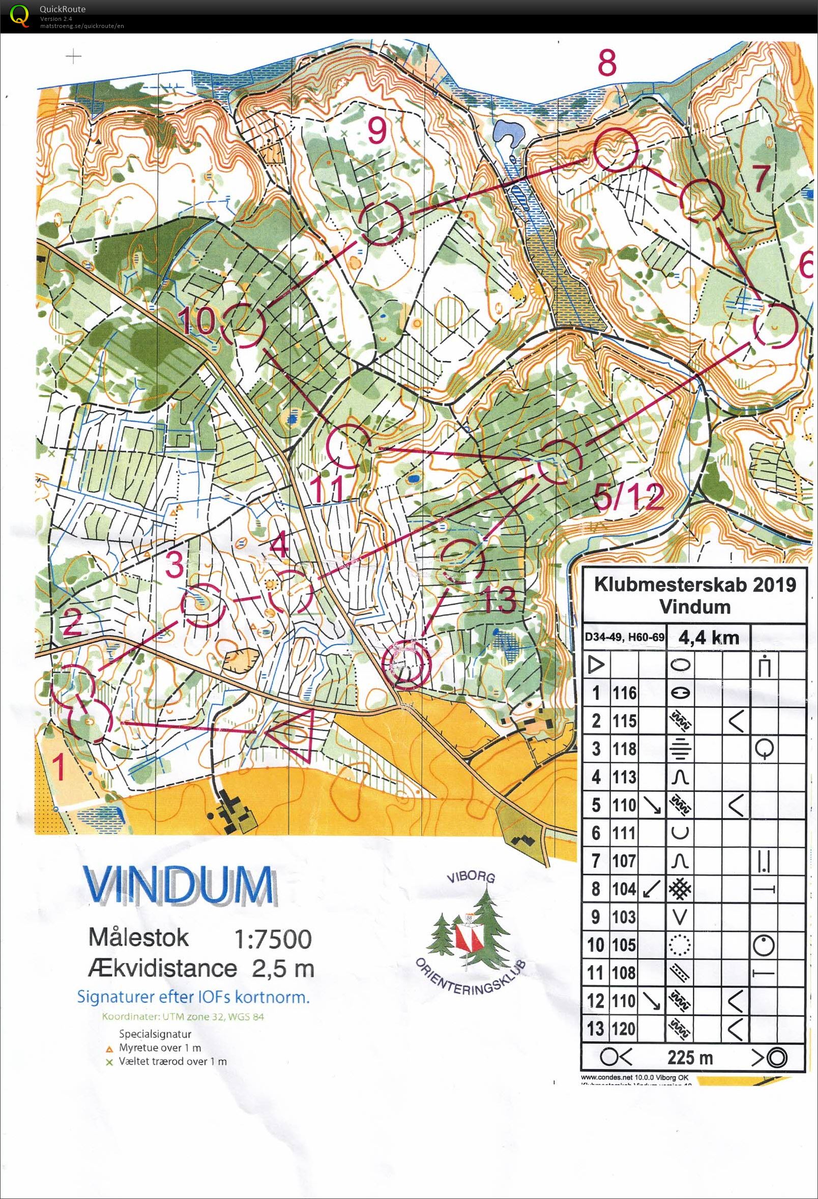 Vindum, klubmesterskab, H60 (24-08-2019)