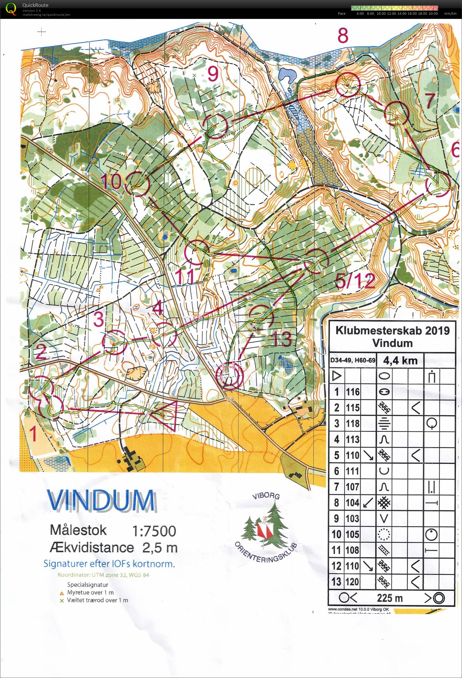 Vindum, klubmesterskab, H60 (24/08/2019)