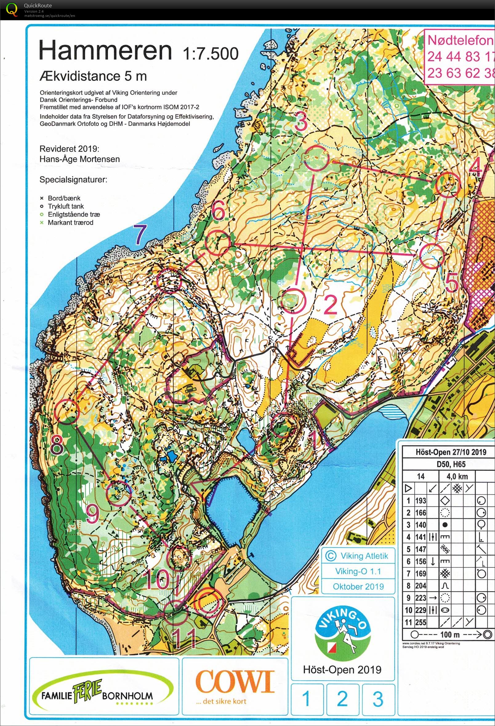 Høst open, Hammeren, H65 (2019-10-27)