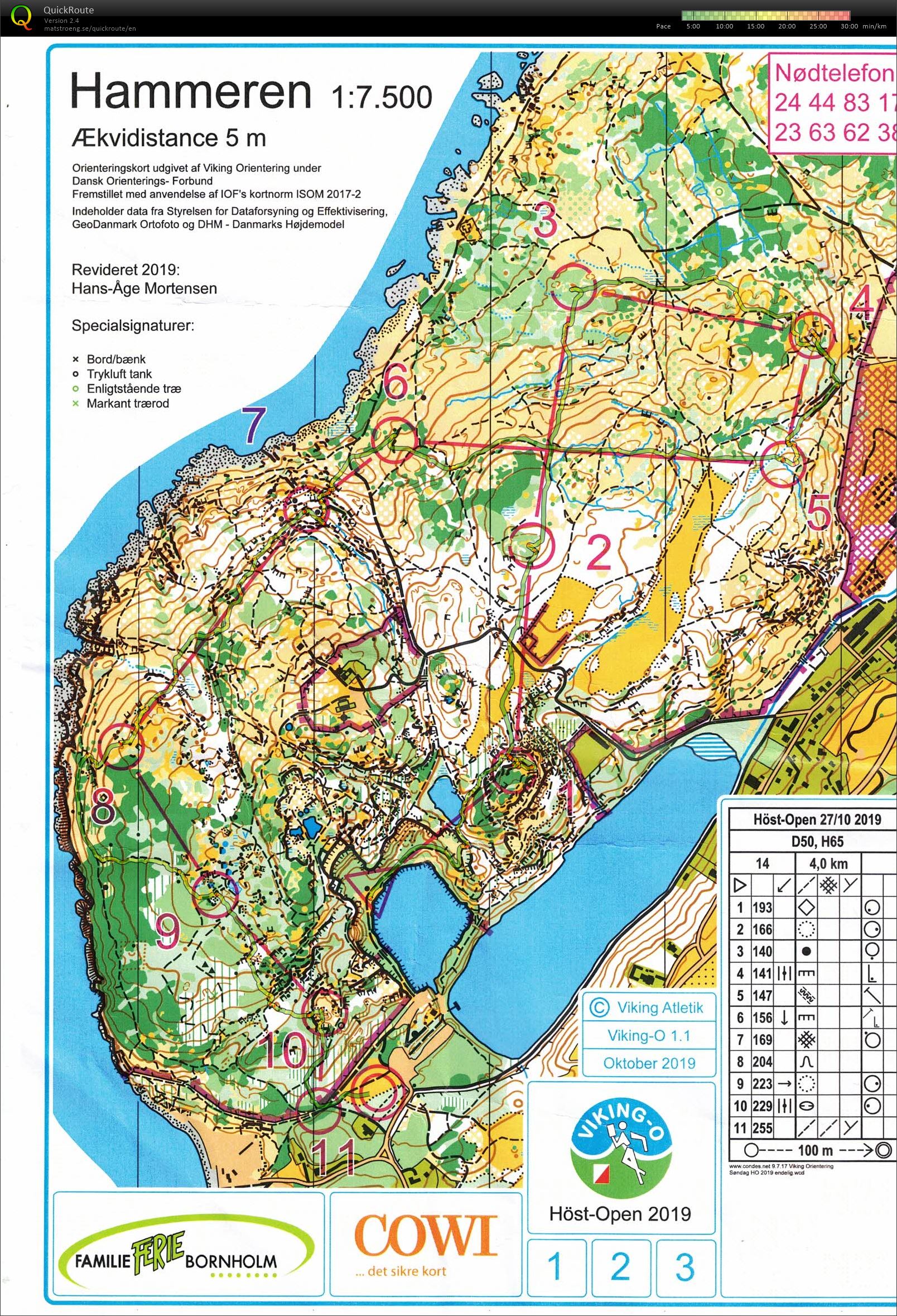 Høst open, Hammeren, H65 (27.10.2019)