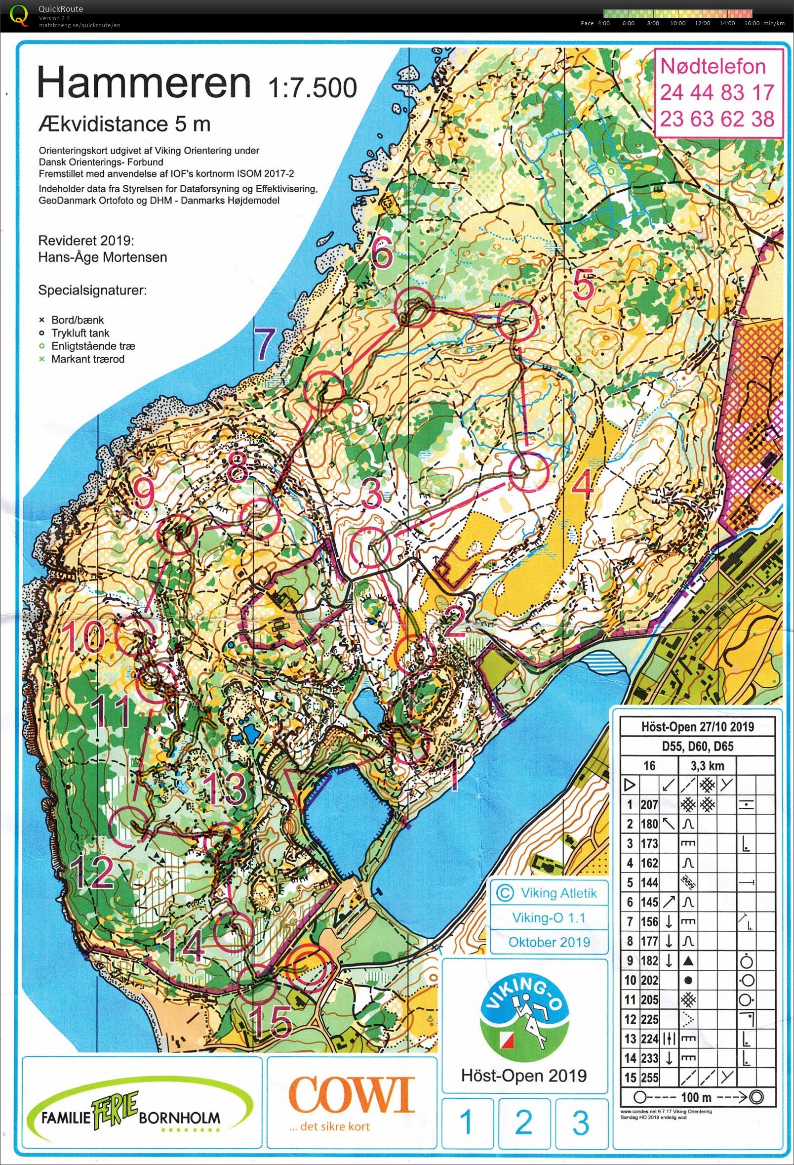 Hammeren, Høst Open, Bane D65, Pia Gade, 271019 (27/10/2019)