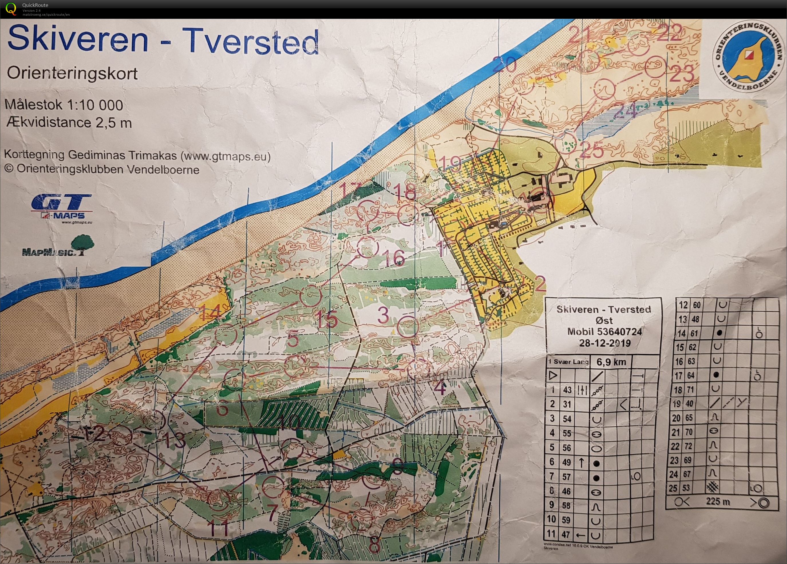 Skiveren/Tversted bane 1 (28-12-2019)