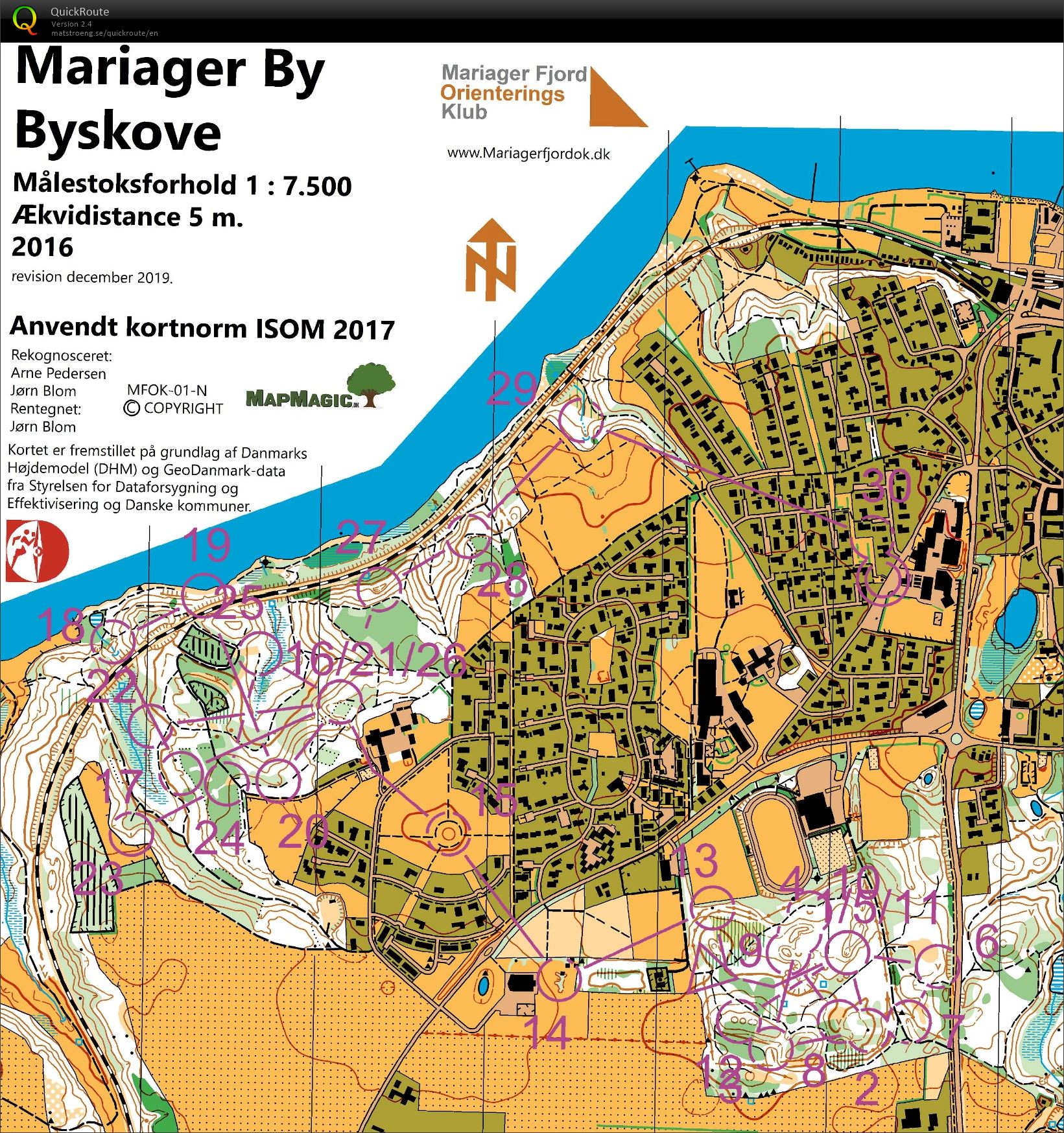 Nytårsløb Mariager Byskove - bane 2 (04.01.2020)