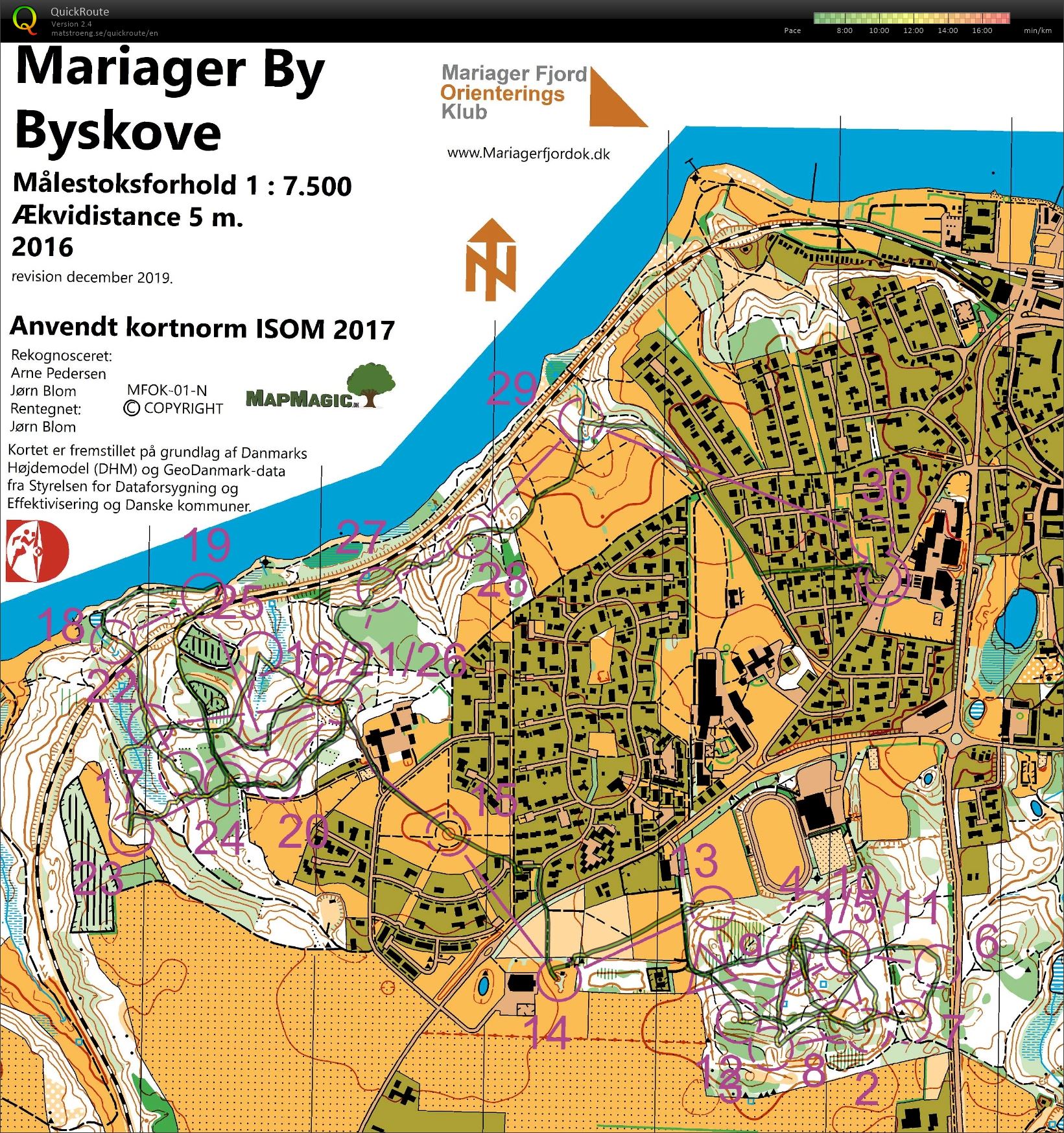 Nytårsløb Mariager Byskove - bane 2 (04.01.2020)