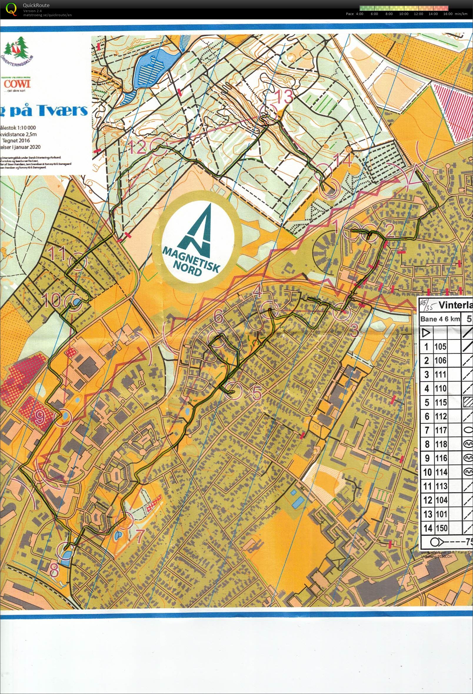 Viborg på tværs, 6 km, Pia Gade, 190120 (19-01-2020)