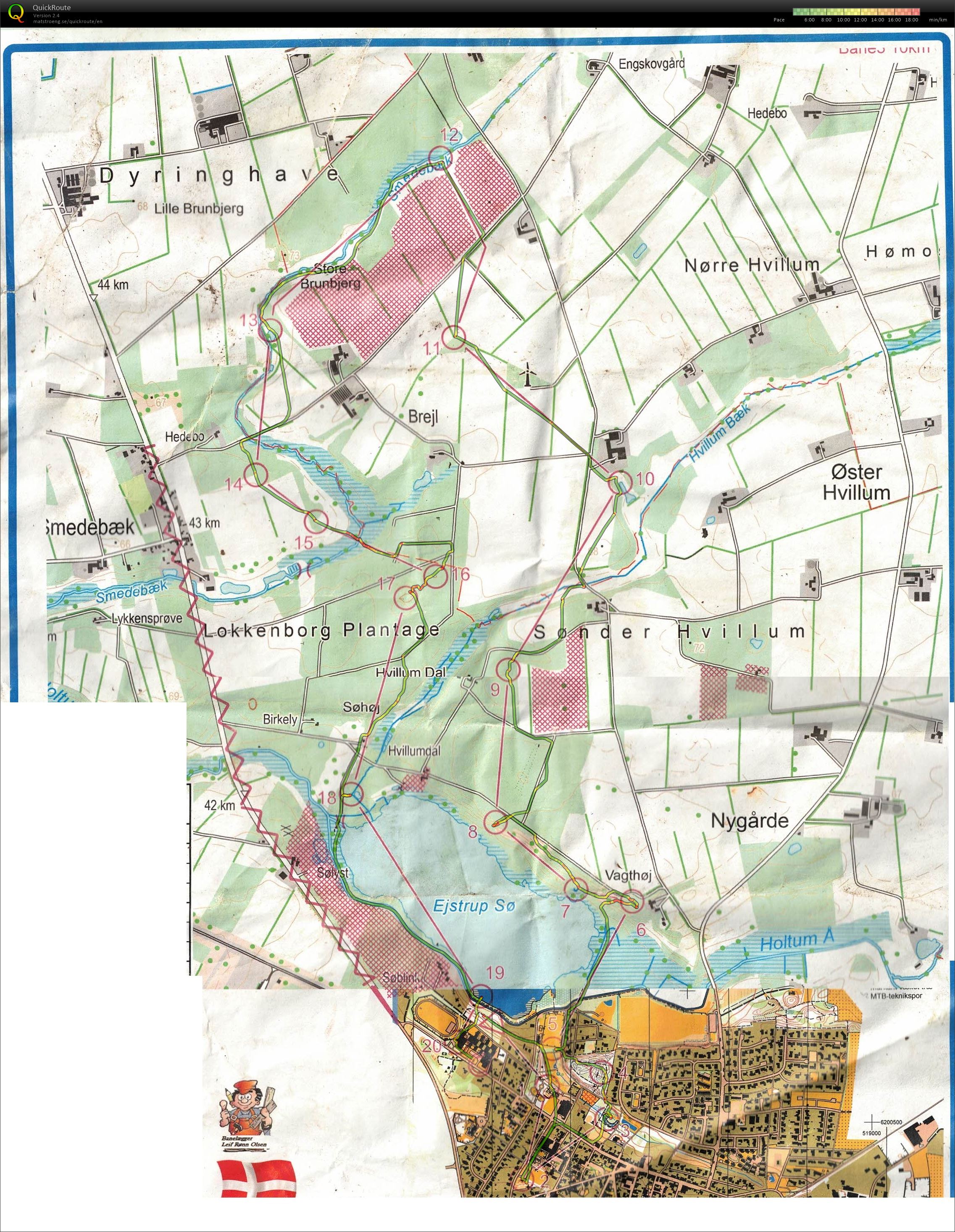 Vinterlang 4 Ejstrupholm 10 km (09/02/2020)