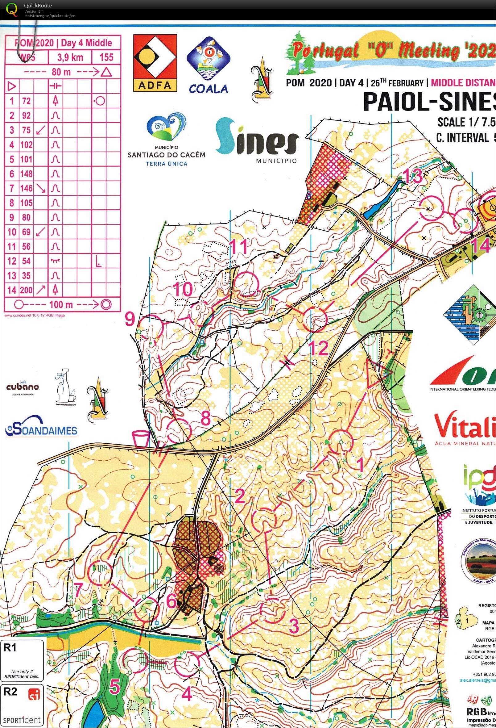 Paiol-Sines, POM 2020 dag 4, Bane W65, Pia gade, 250220 (25/02/2020)