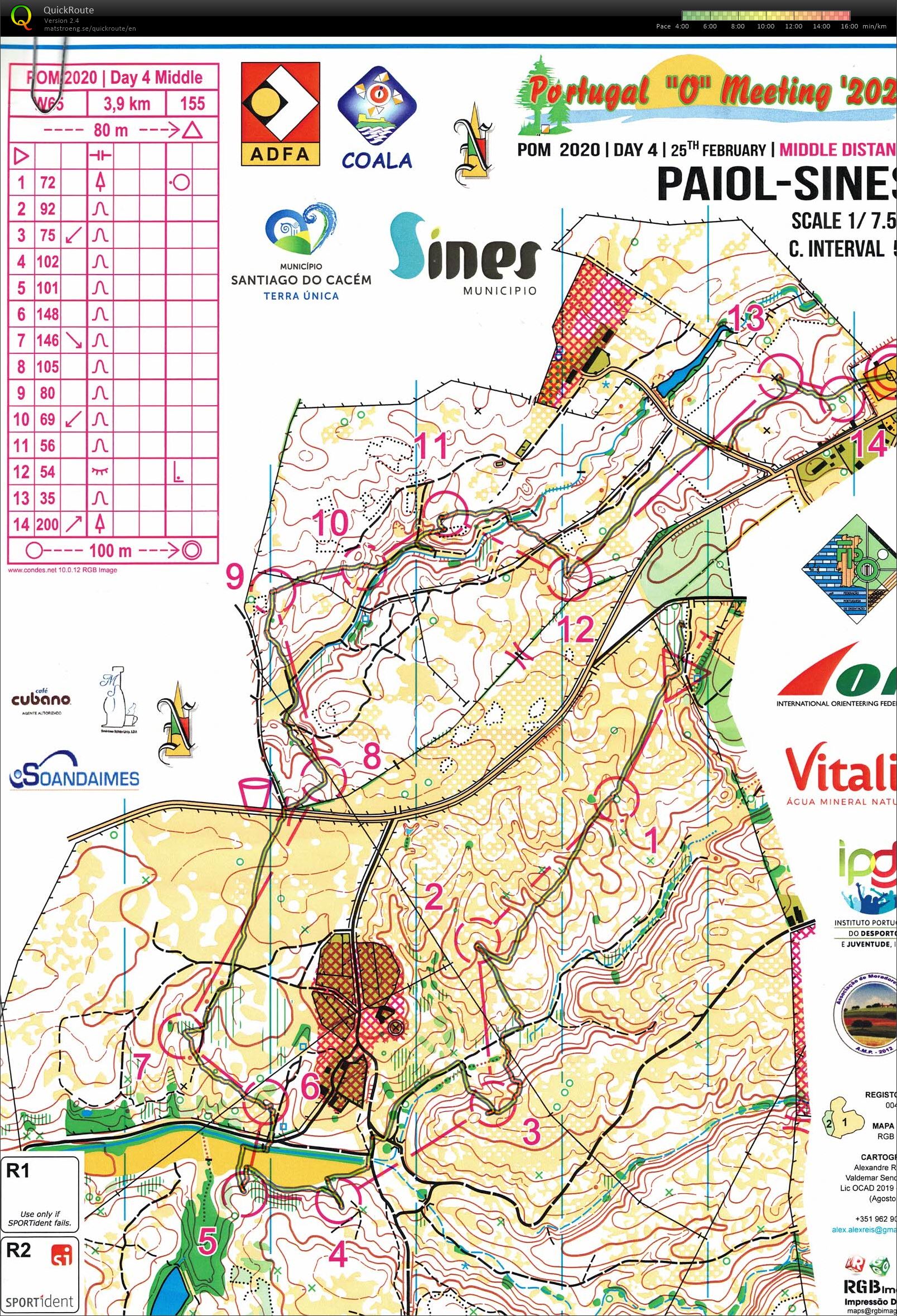 Paiol-Sines, POM 2020 dag 4, Bane W65, Pia gade, 250220 (25-02-2020)