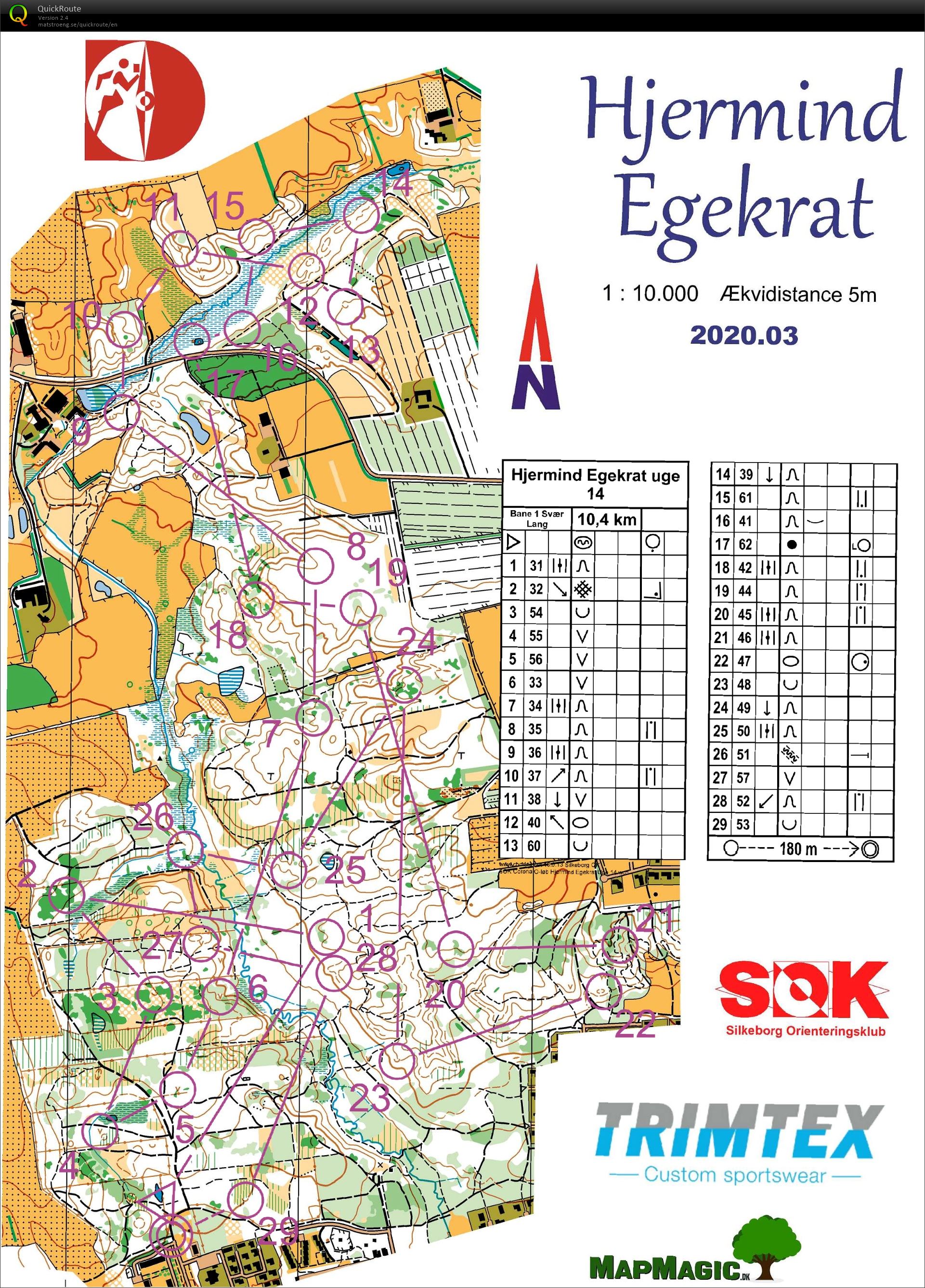 Hjermind Egekrat - bane 1 (2020-04-05)