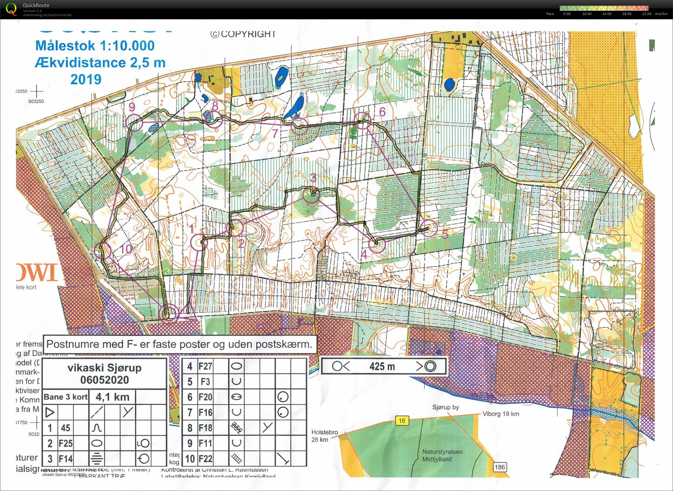 Sjørup, Bane 3, Pia Gade, 060520 (06/05/2020)