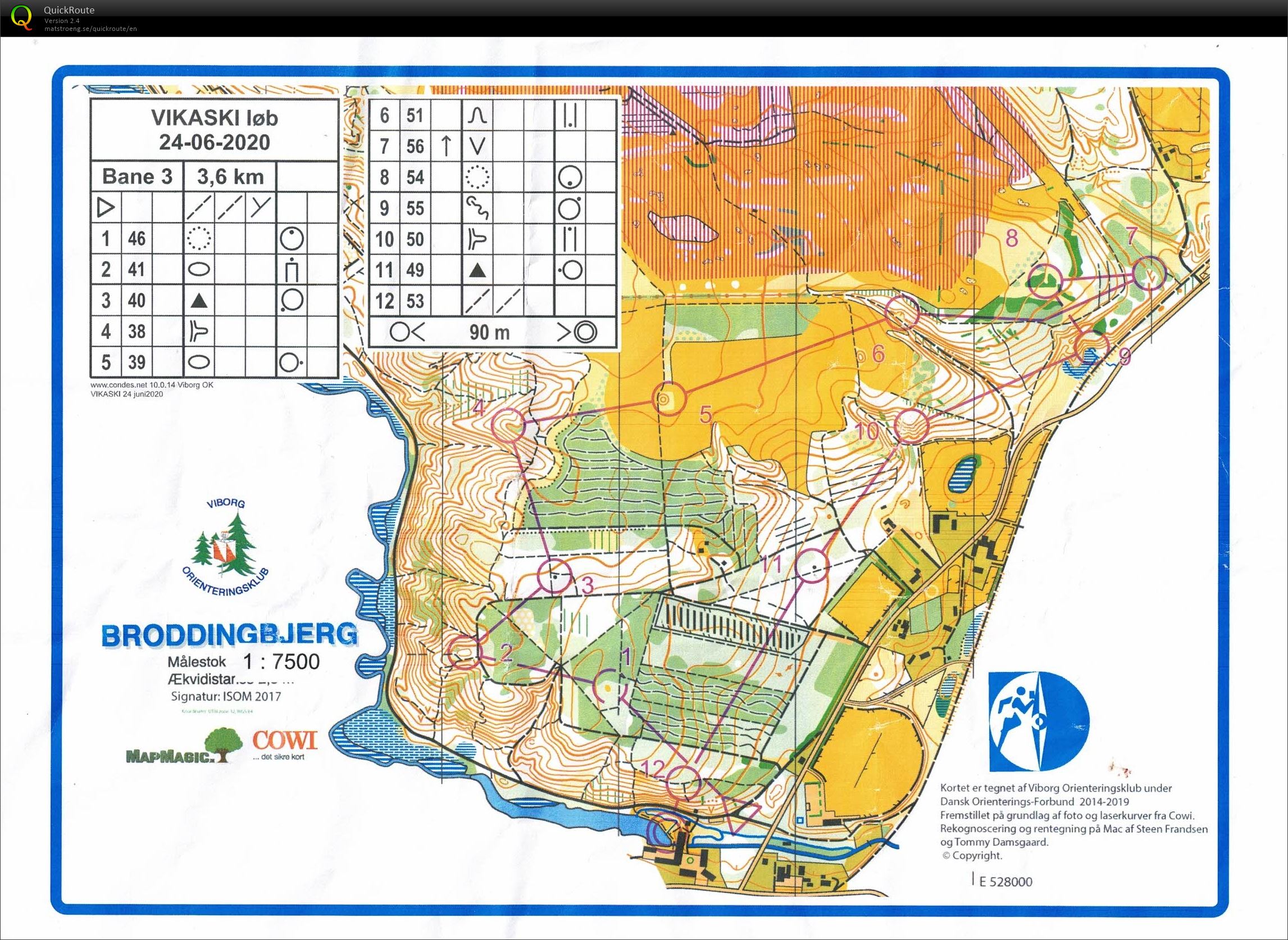 Broddingbjerg, Bane 3 kort, Pia Gade, 240620 (2020-06-24)