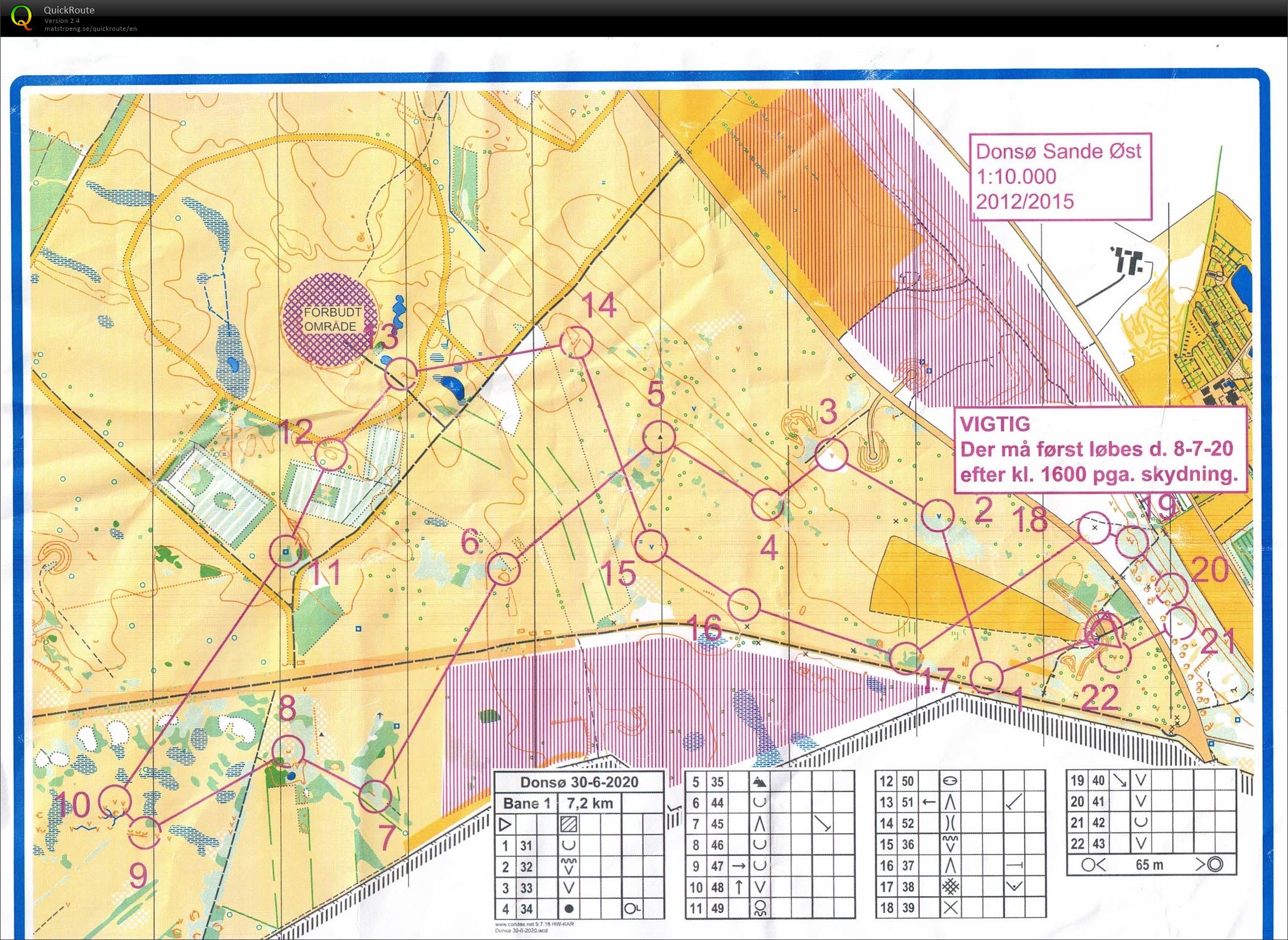 Donsø bane 1 (08.07.2020)