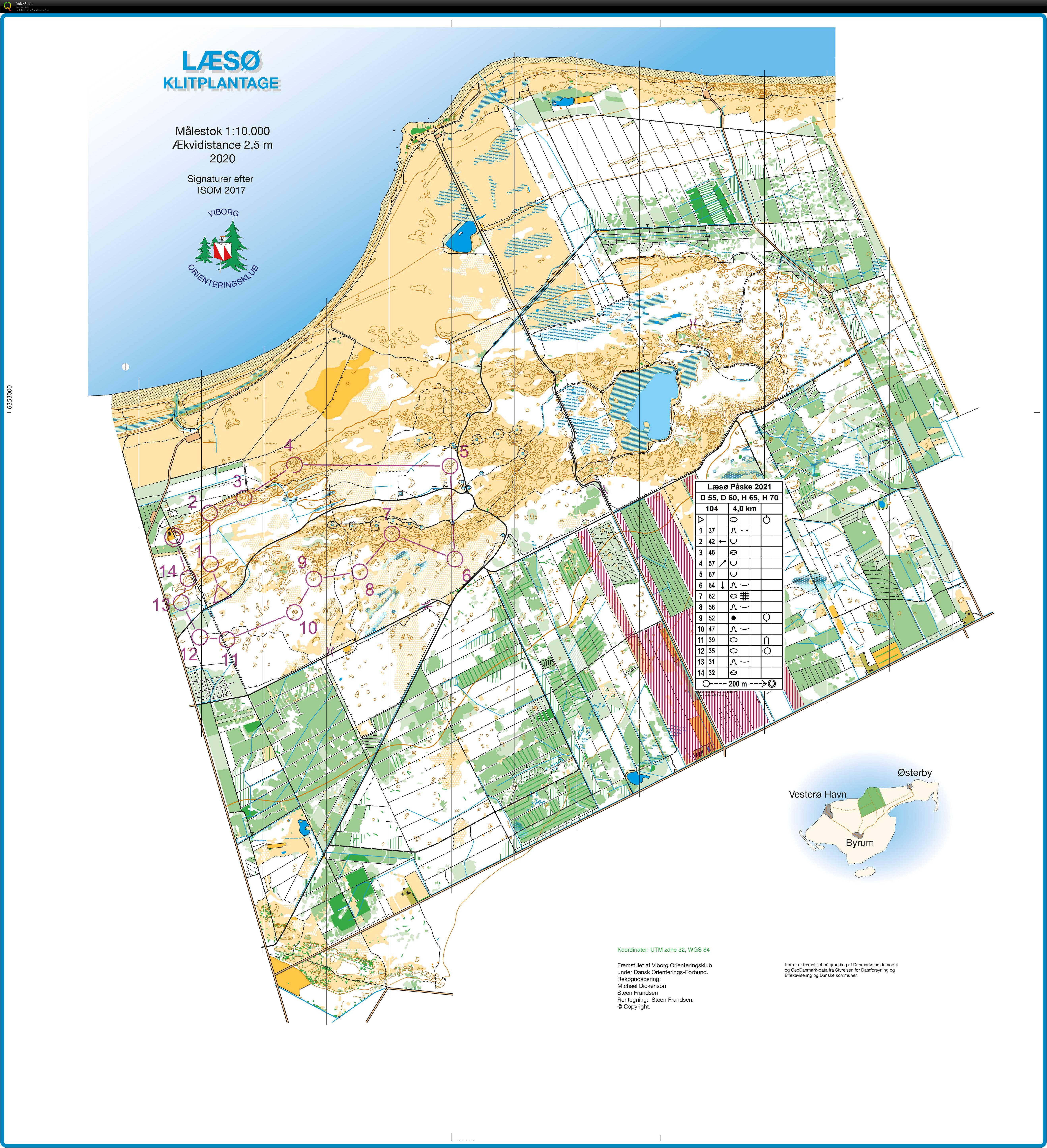 Læsø Plantage vest bane 104, H65 (02-04-2021)