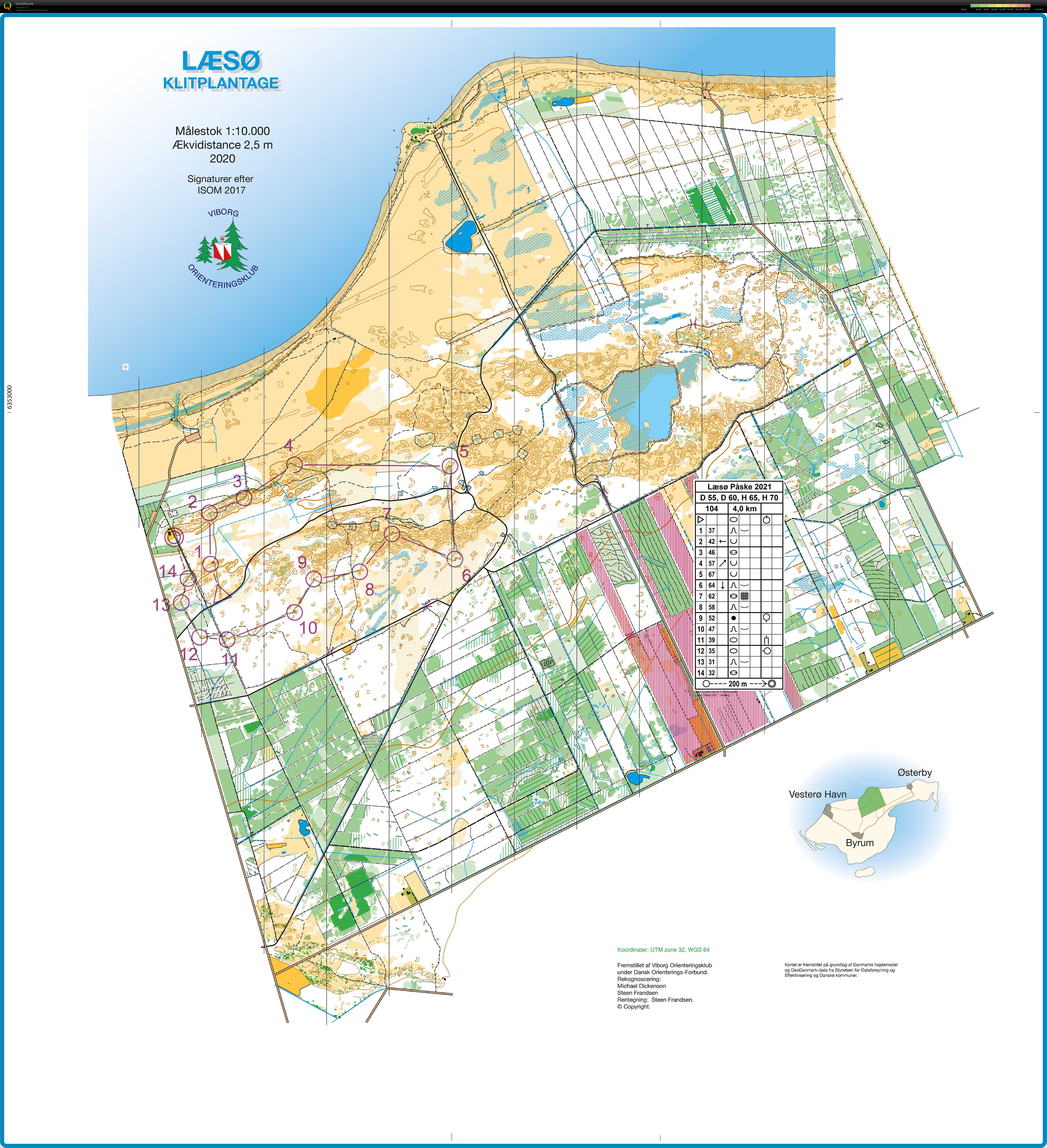 Læsø Plantage vest bane 104, H65 (02-04-2021)