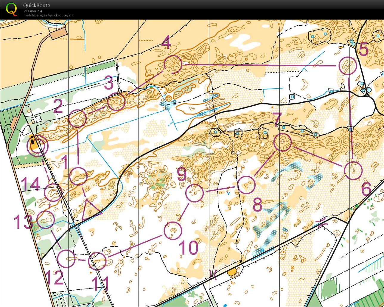 Læsø Plantage vest bane 104, H65 (02-04-2021)