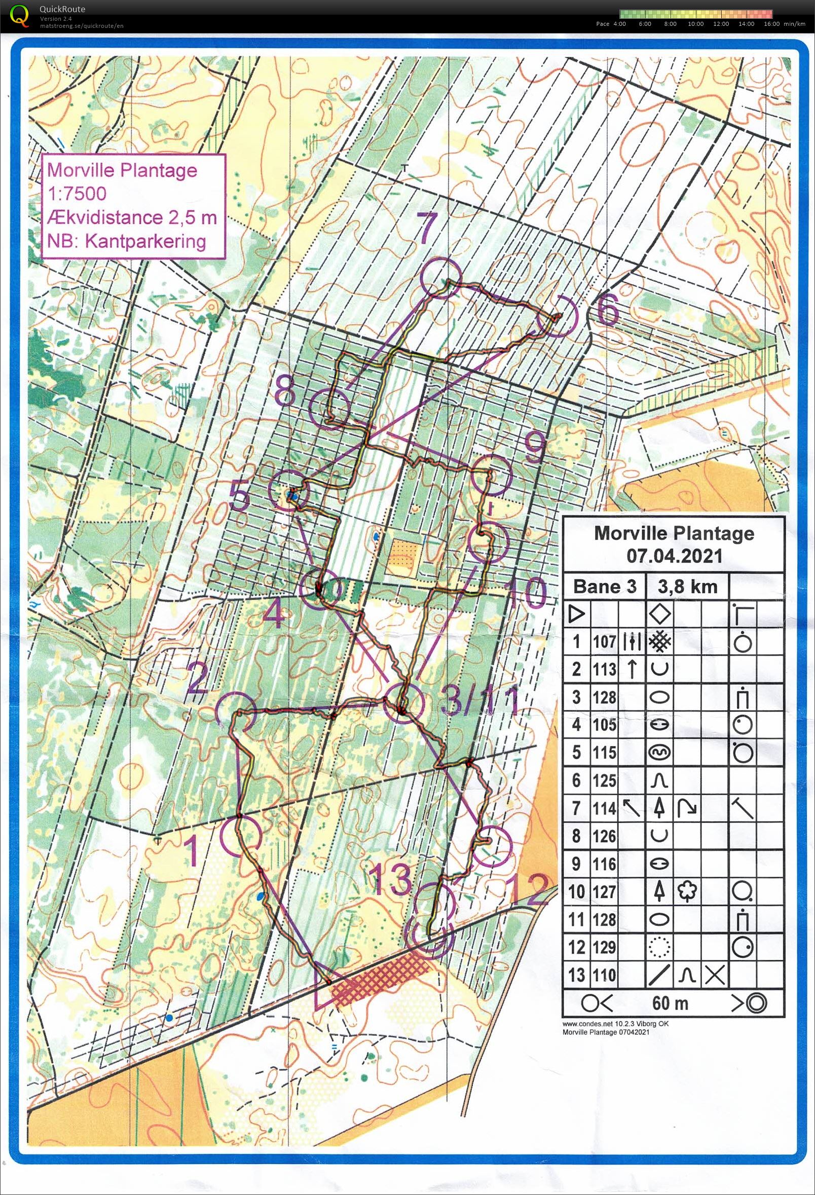 Morville Plantage, Bane 3, Pia Gade, 070421 (2021-04-07)