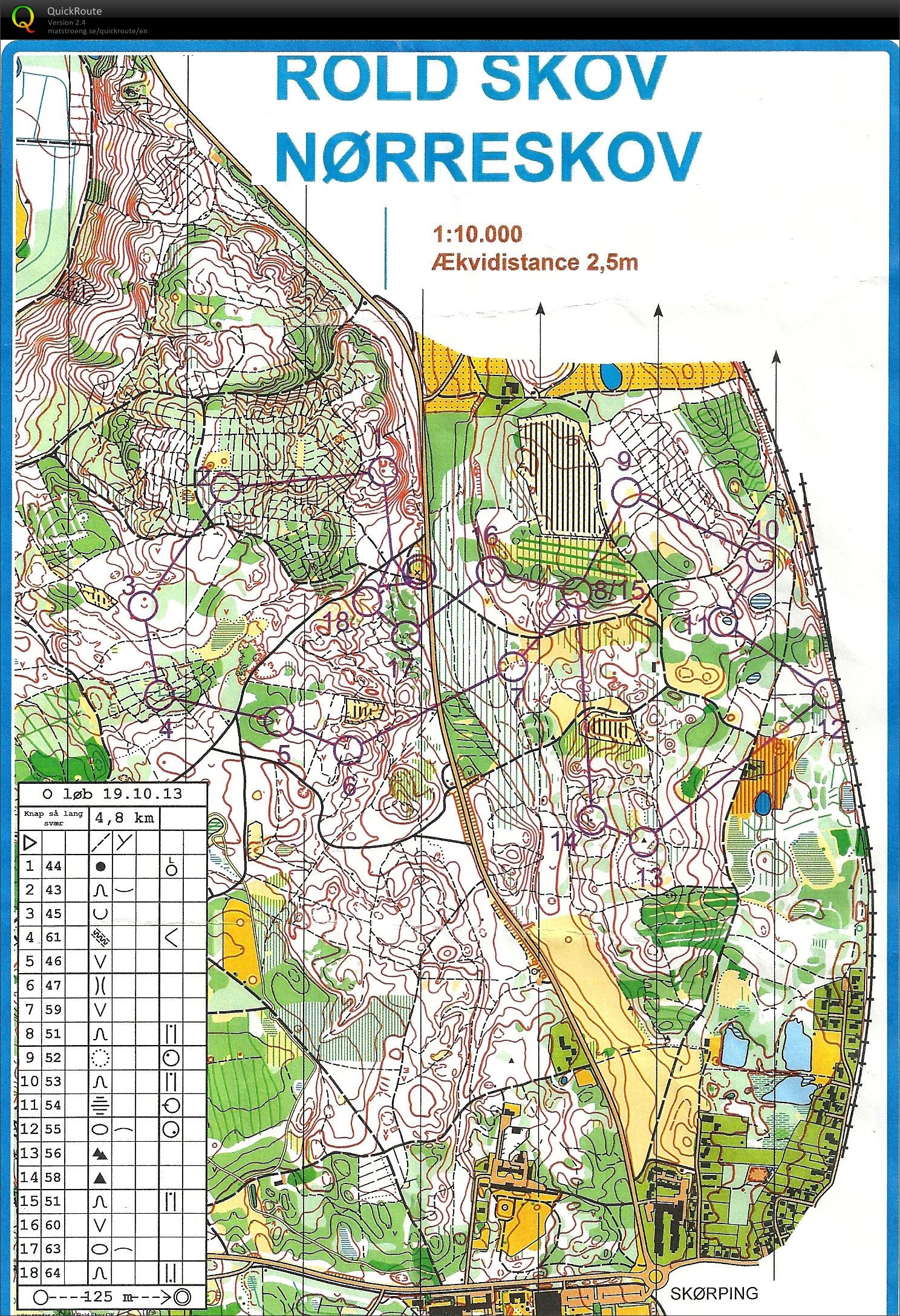 Rold Nørreskov, bane 2, Lene SN (19/10/2013)