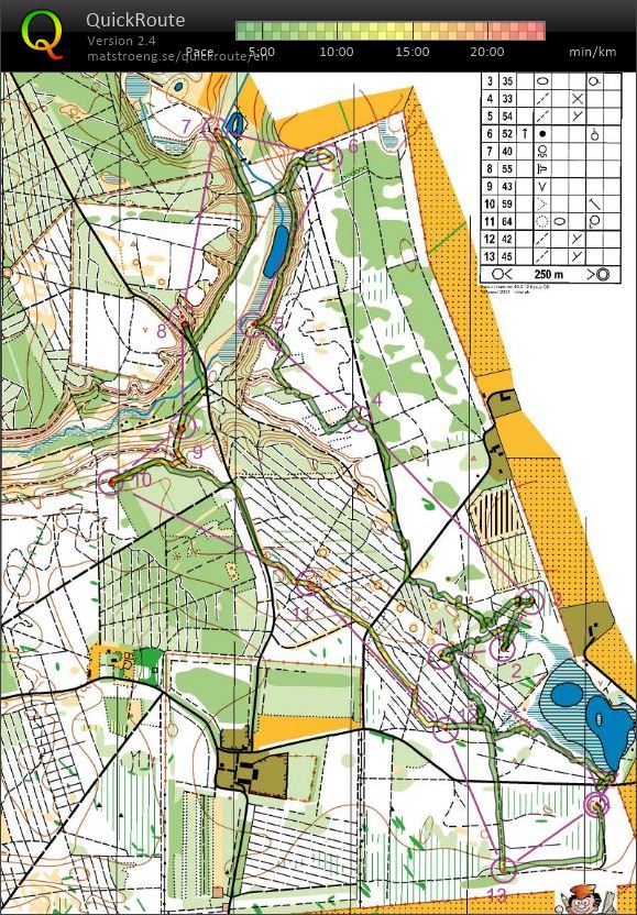 Natteravn Stendal Øst, Bane 3 (27-10-2021)