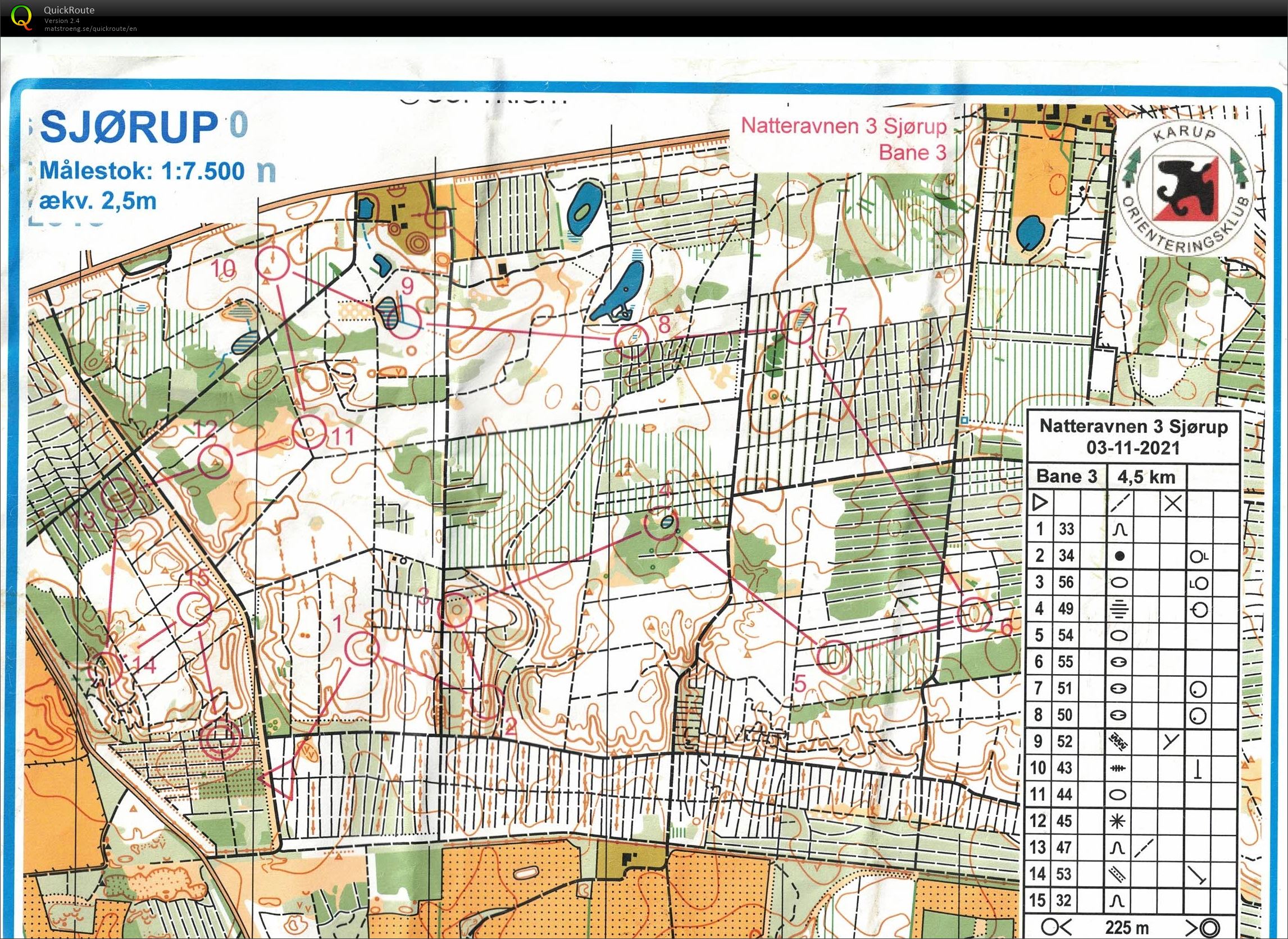 Sjørup, Natteravn 3, Bane 3 (03-11-2021)