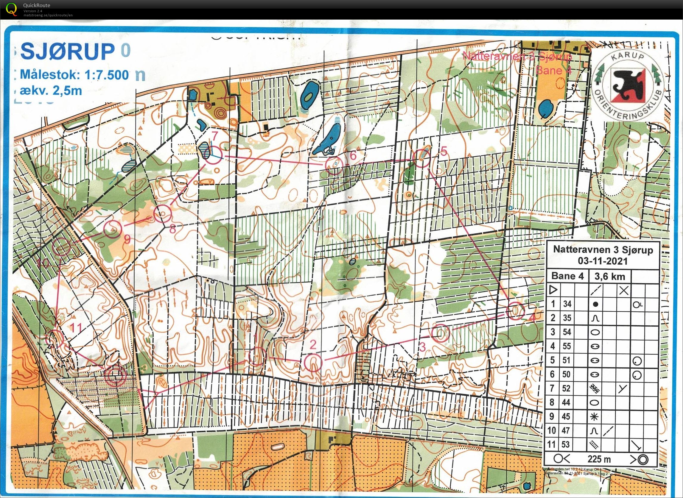 Sjørup, Natteravn 3, Bane 4, Pia Gade, 031121 (03-11-2021)