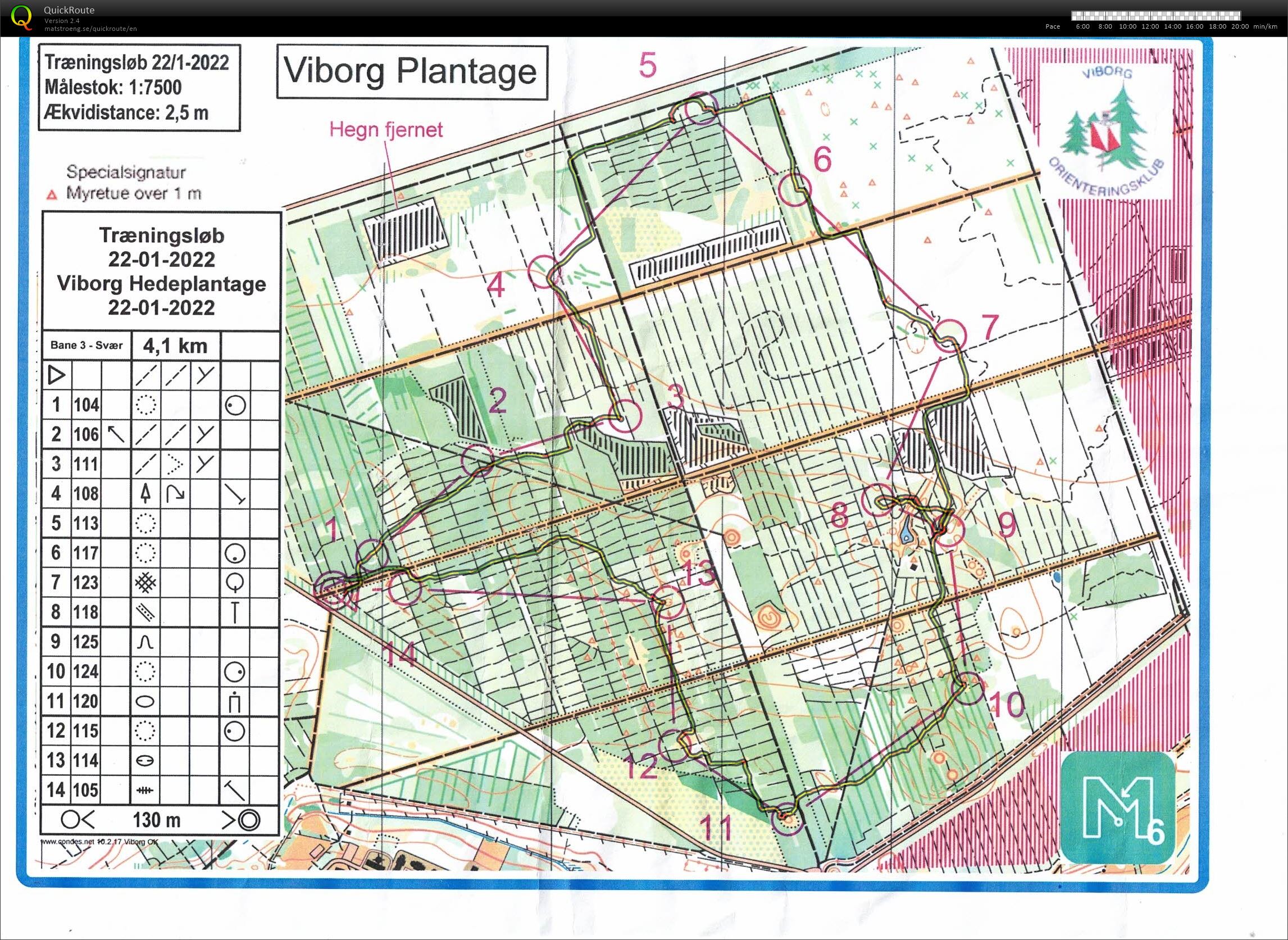 Vibrog Hedeplantage, Bane 3, Pia Gade, 220122 (22.01.2022)