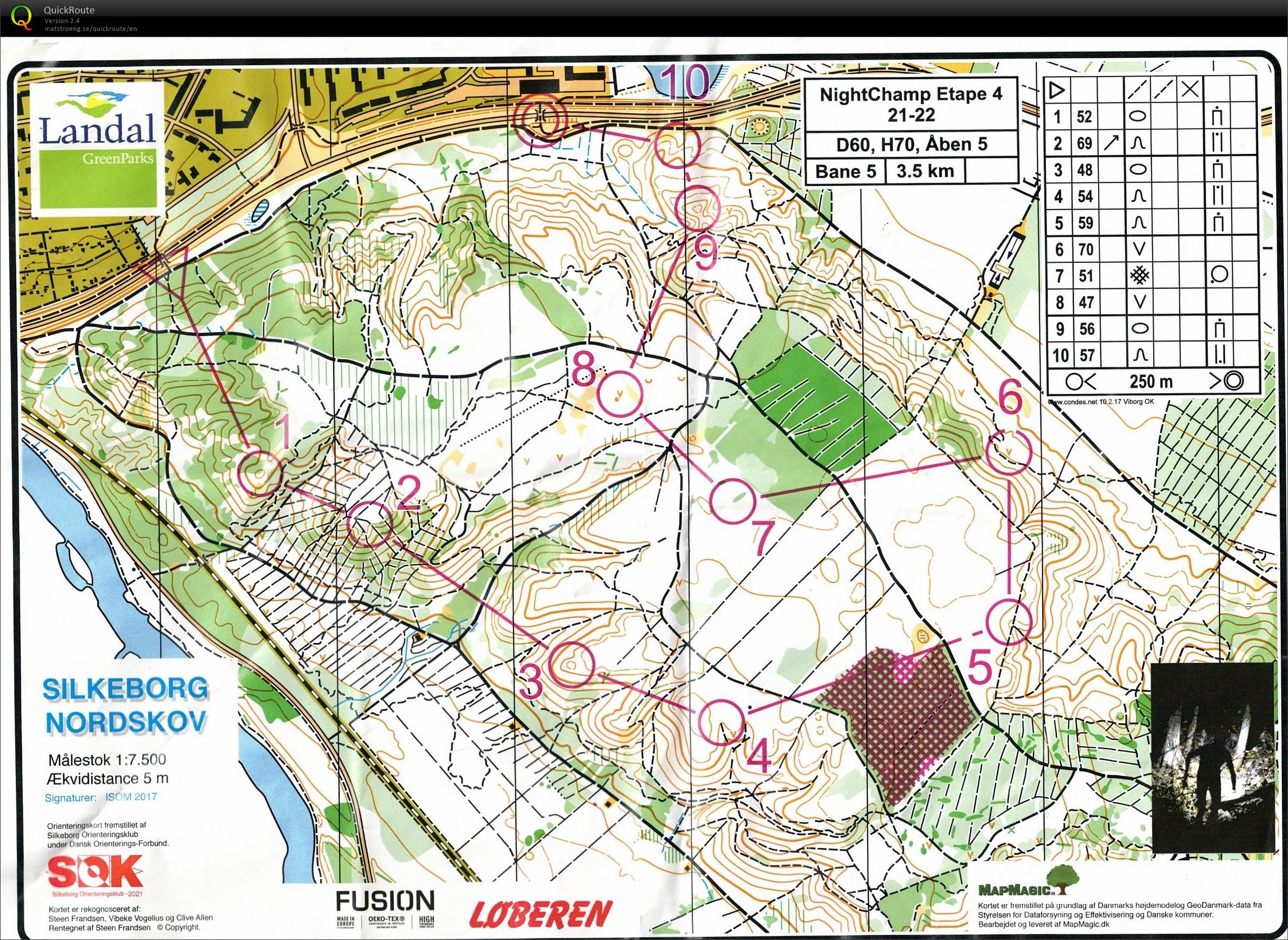 Silkeborg Nordskov, Nightchamp 4, Bane 5, Pia Gade, 030222 (03.02.2022)