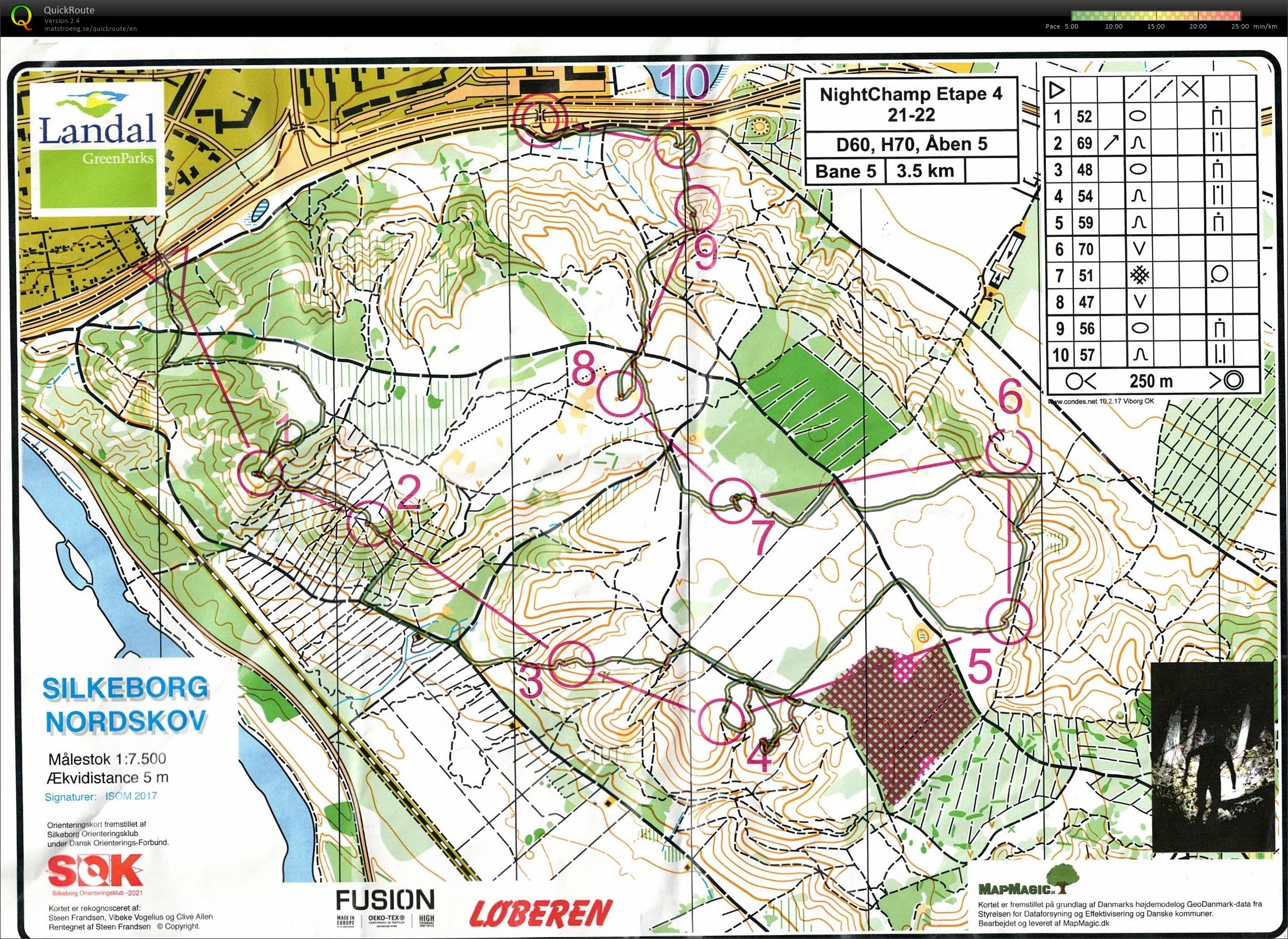 Silkeborg Nordskov, Nightchamp 4, Bane 5, Pia Gade, 030222 (03-02-2022)