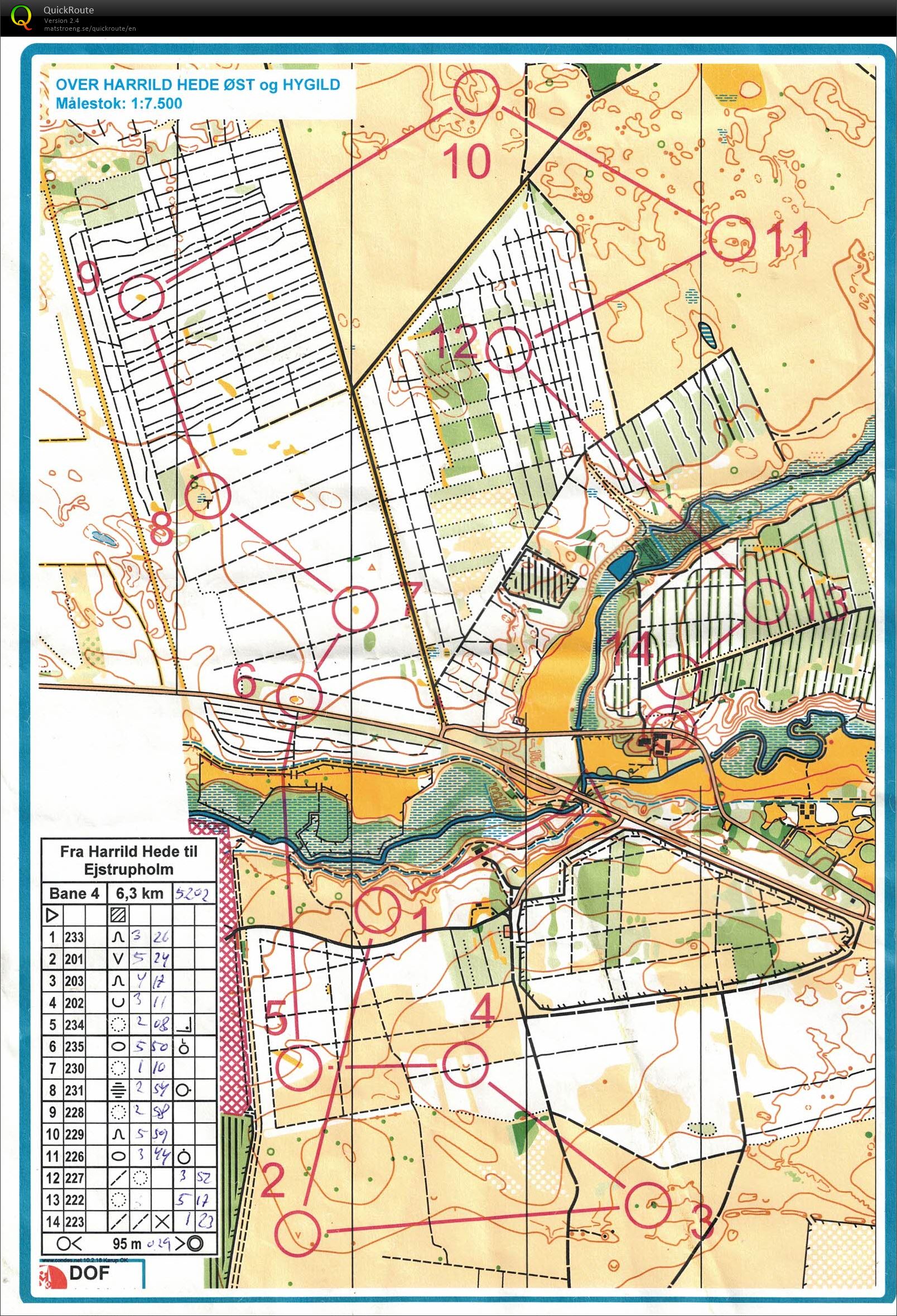 Harrild Hede, Super vinterlang, Bane 4  (2022-02-13)