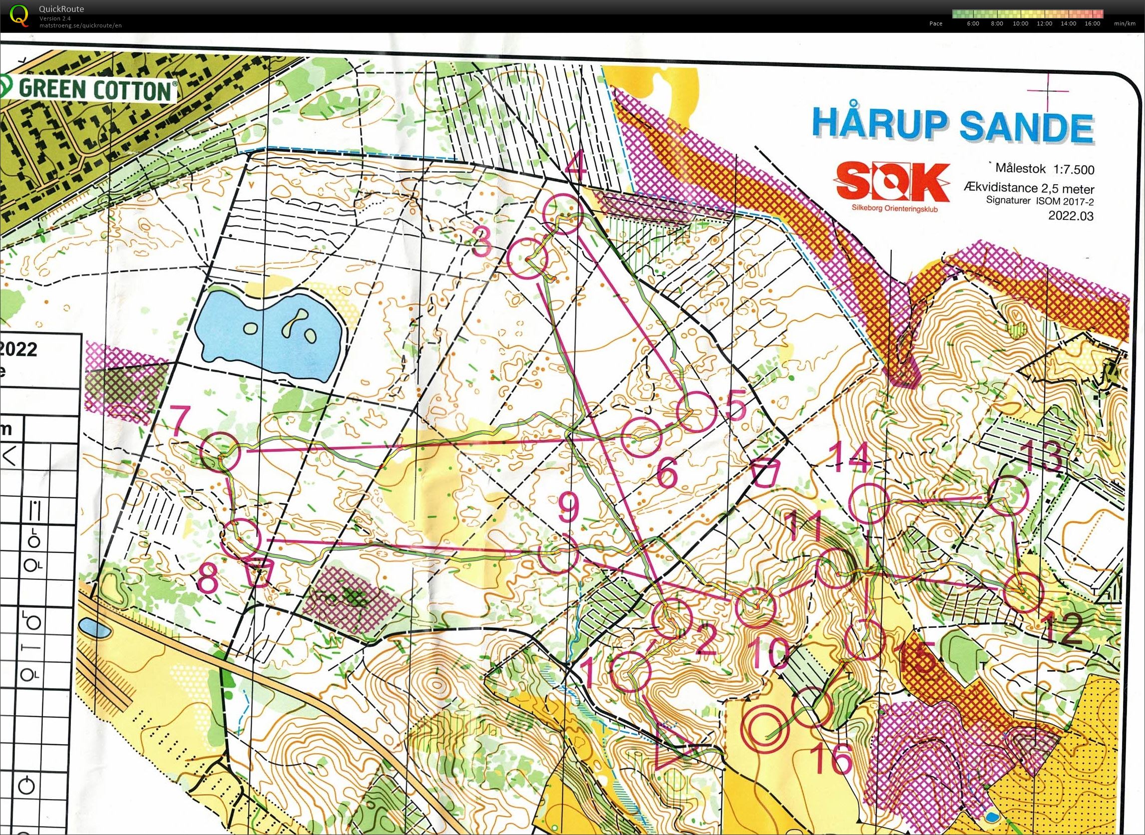 Påskeløb, etape 1, Hårup Sande, H65 (2022-04-14)