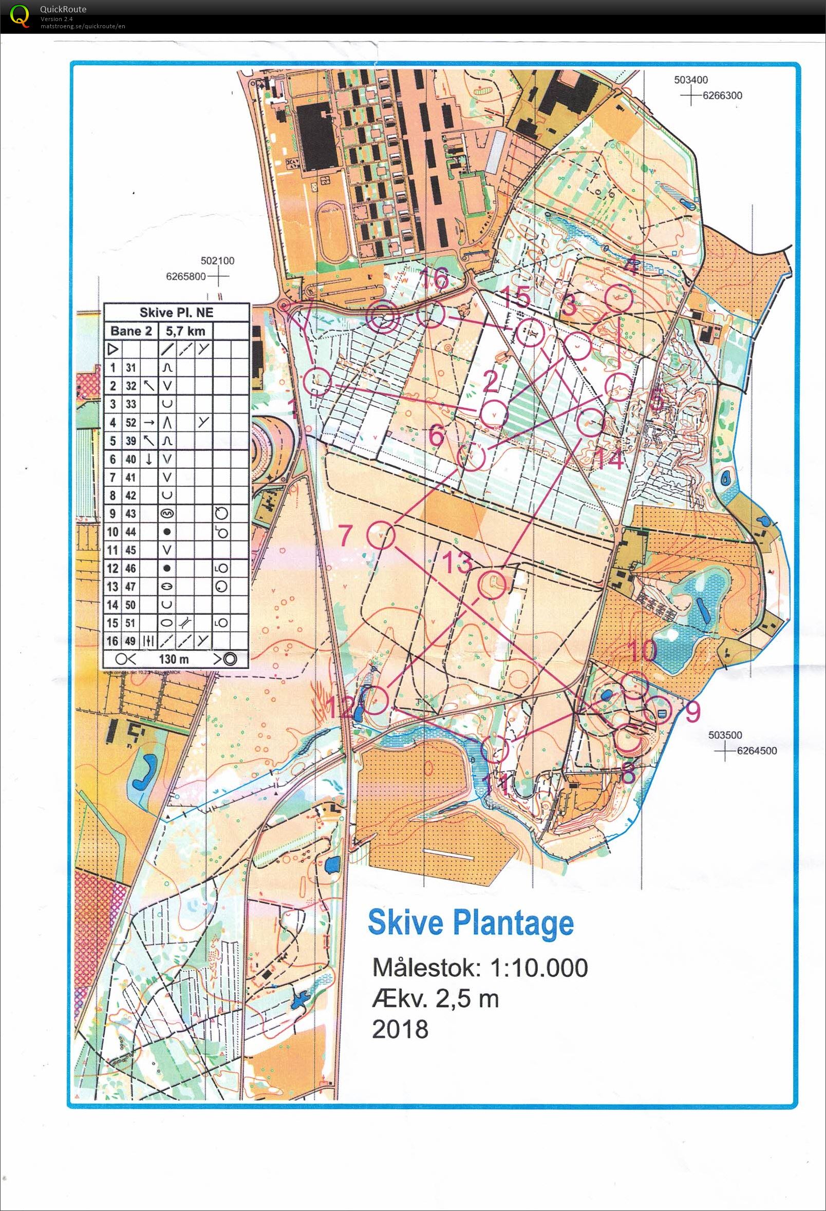 Skive Plantage bane 2 (20/04/2022)