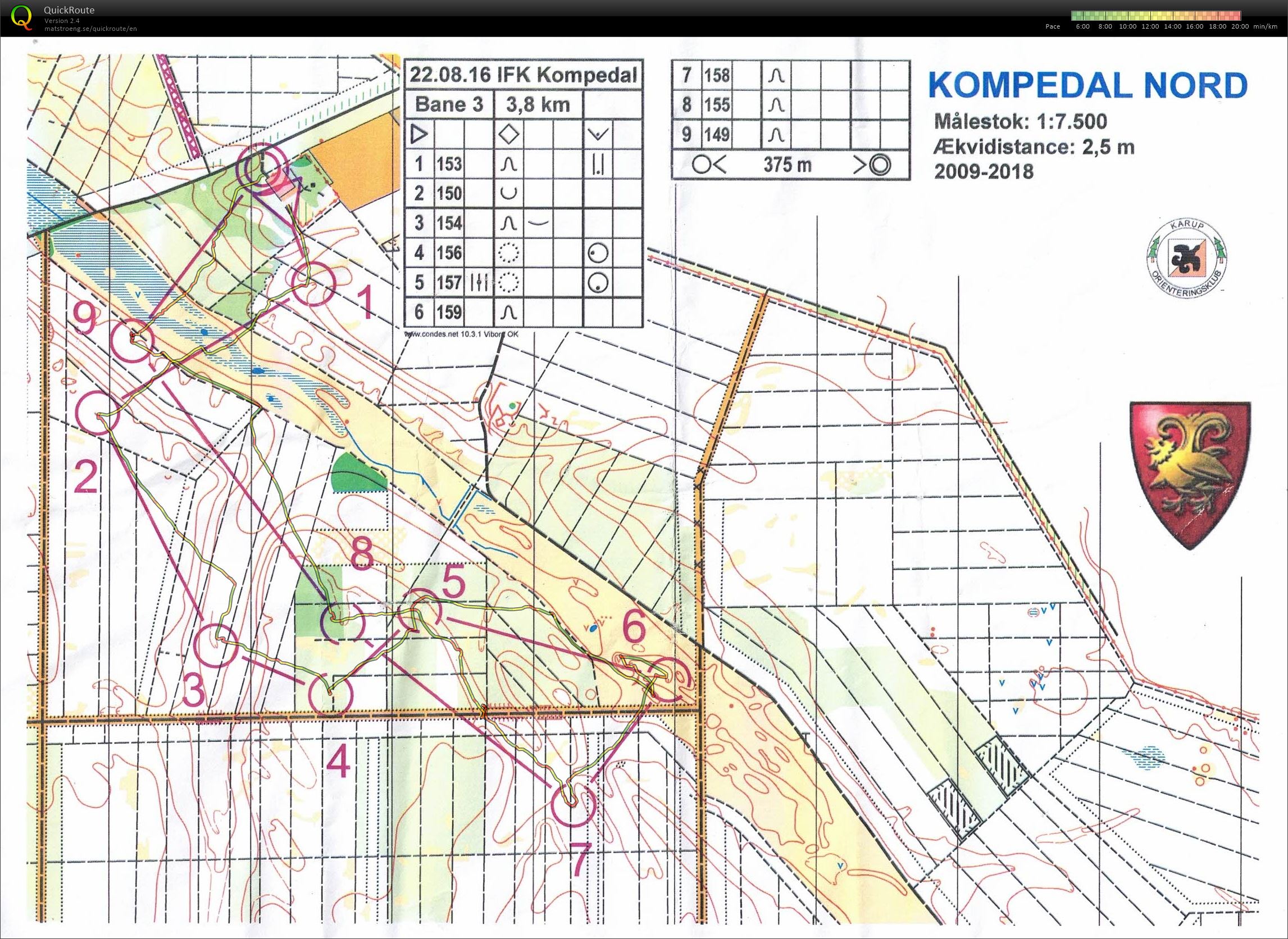 Kompedal Nord, IFK, Bane 3, Pia Gade, 160822 (2022-08-16)