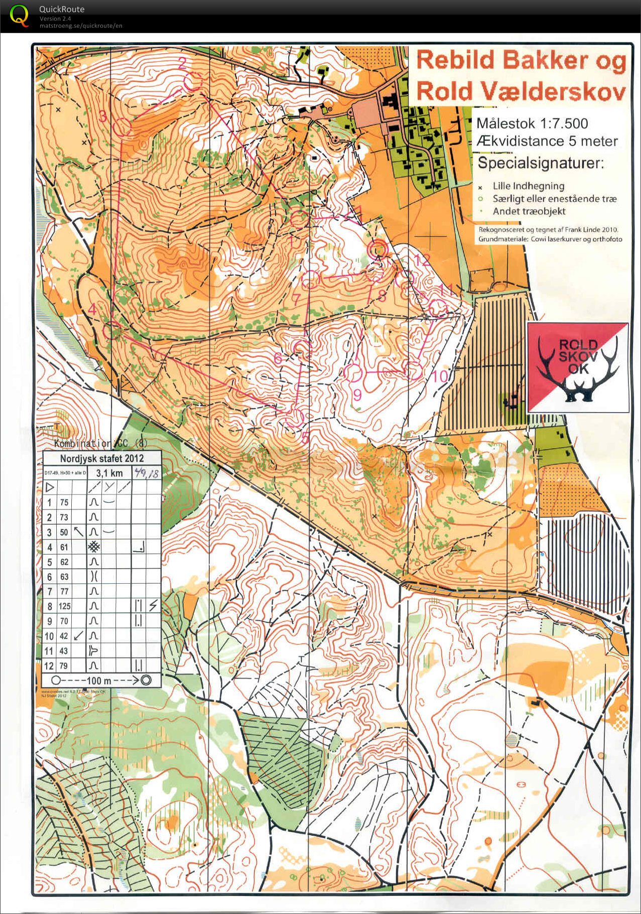 NJ-stafet_D17-49_1.tur_Pia Gade (2012-05-17)