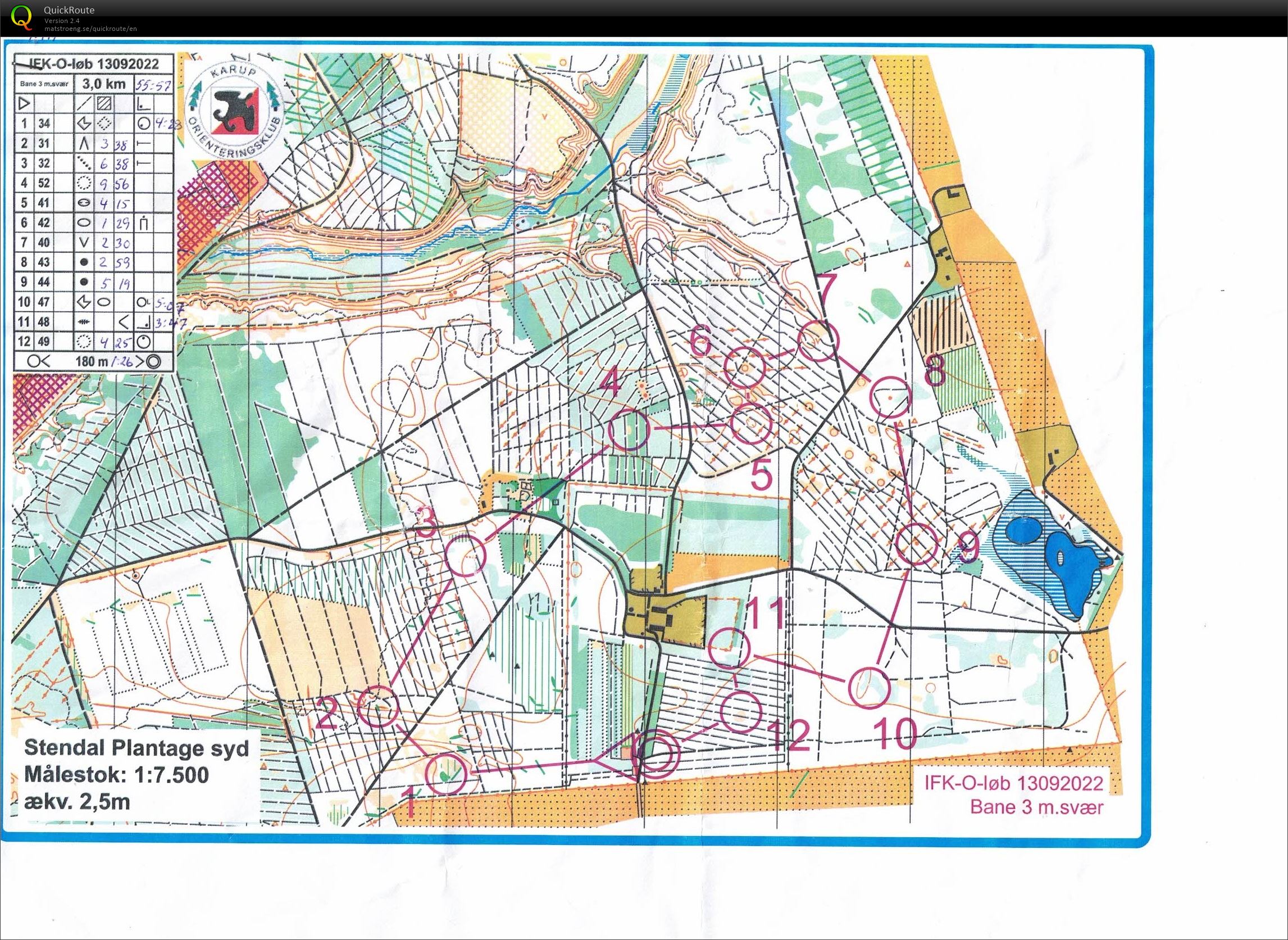 Stendal Plantage Syd, IFK, bane3, Pia Gade, 130922 (2022-09-13)