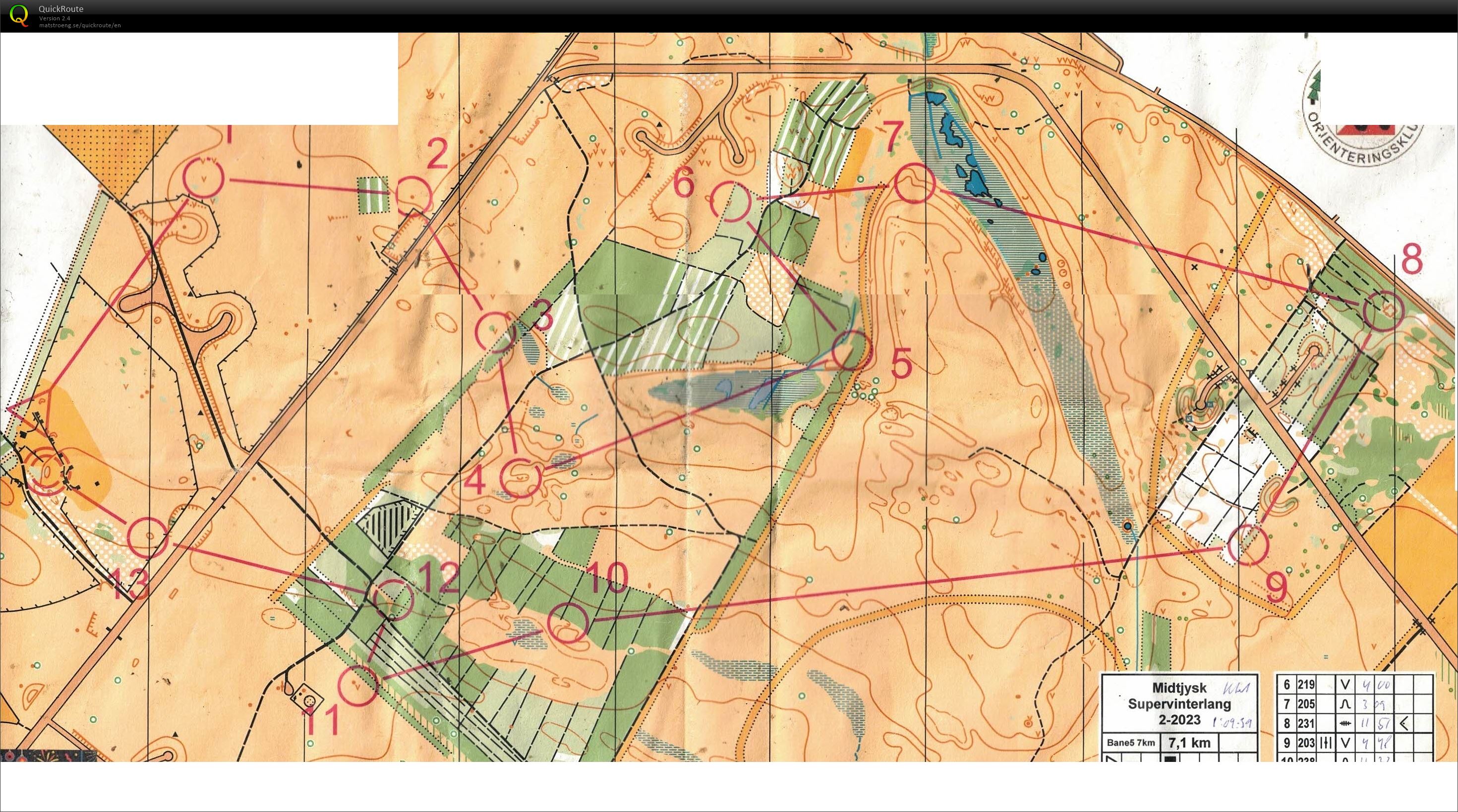 Donsø Sande, Super Vinterlang, Bane 5 (2023-01-01)