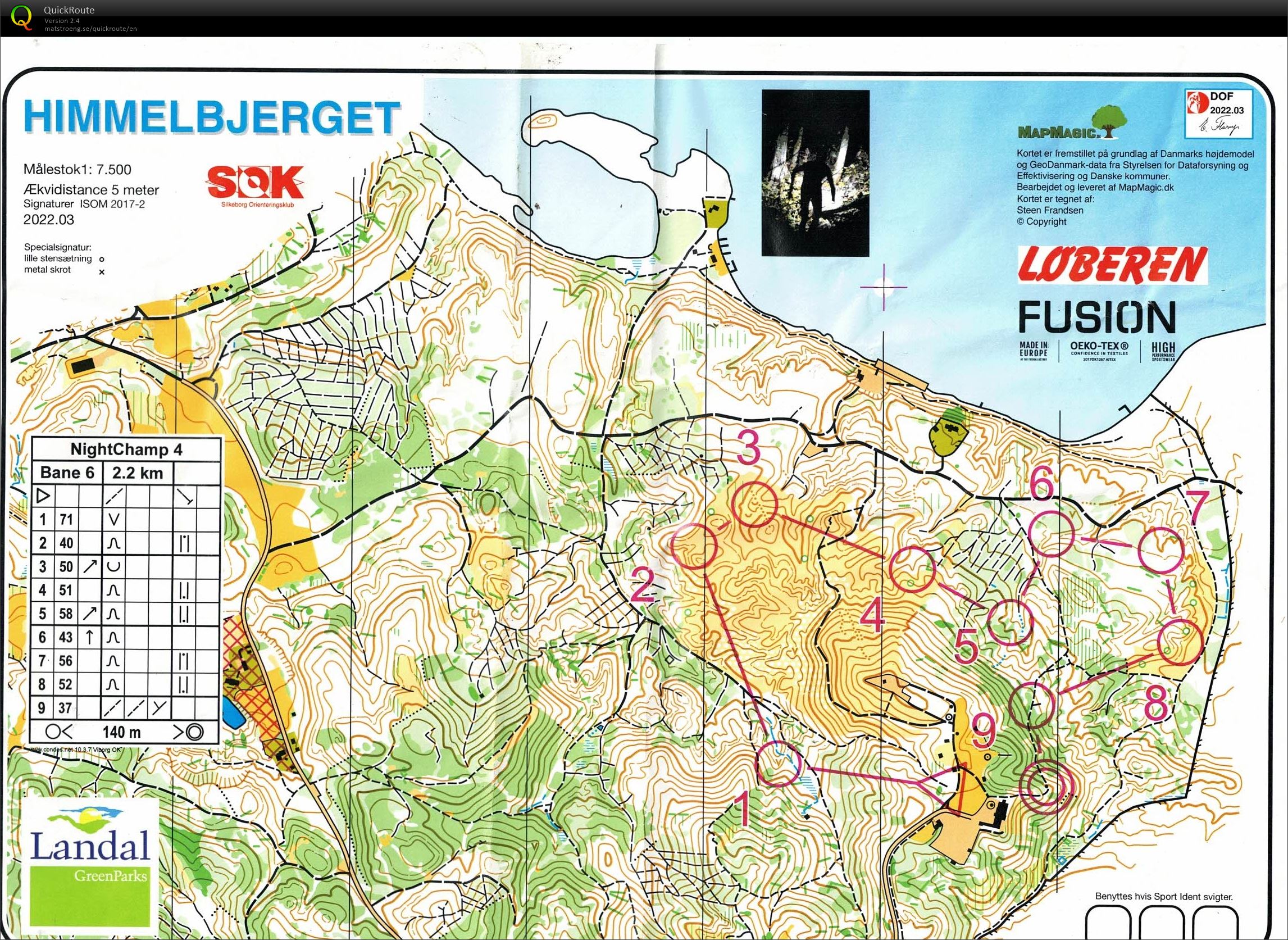 Himmelbjerget, Nightchamp 4, Bane 6, Pia Gade, 020223 (02.02.2023)