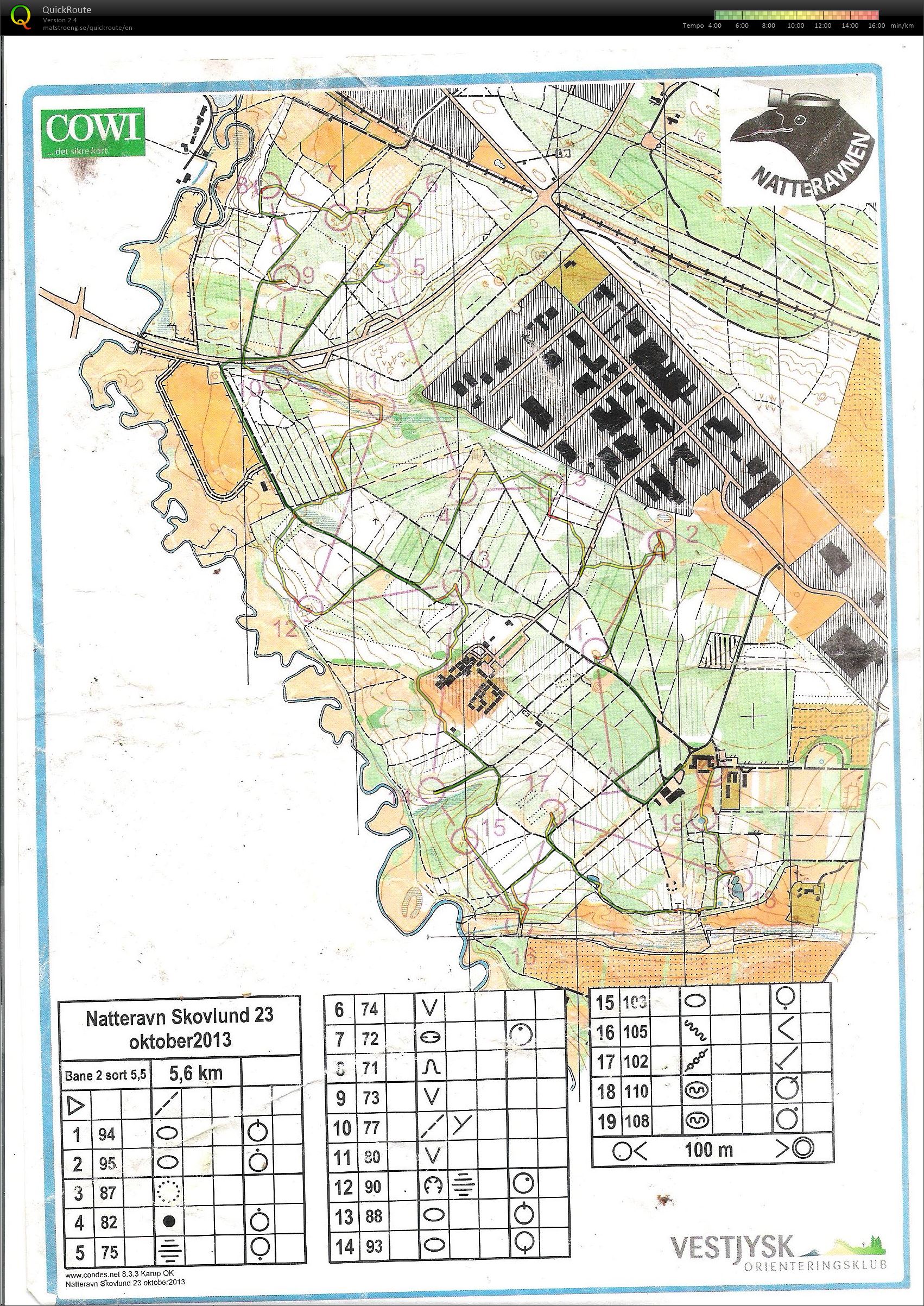 Skovlund Plantage - Bane 2 (23-10-2013)