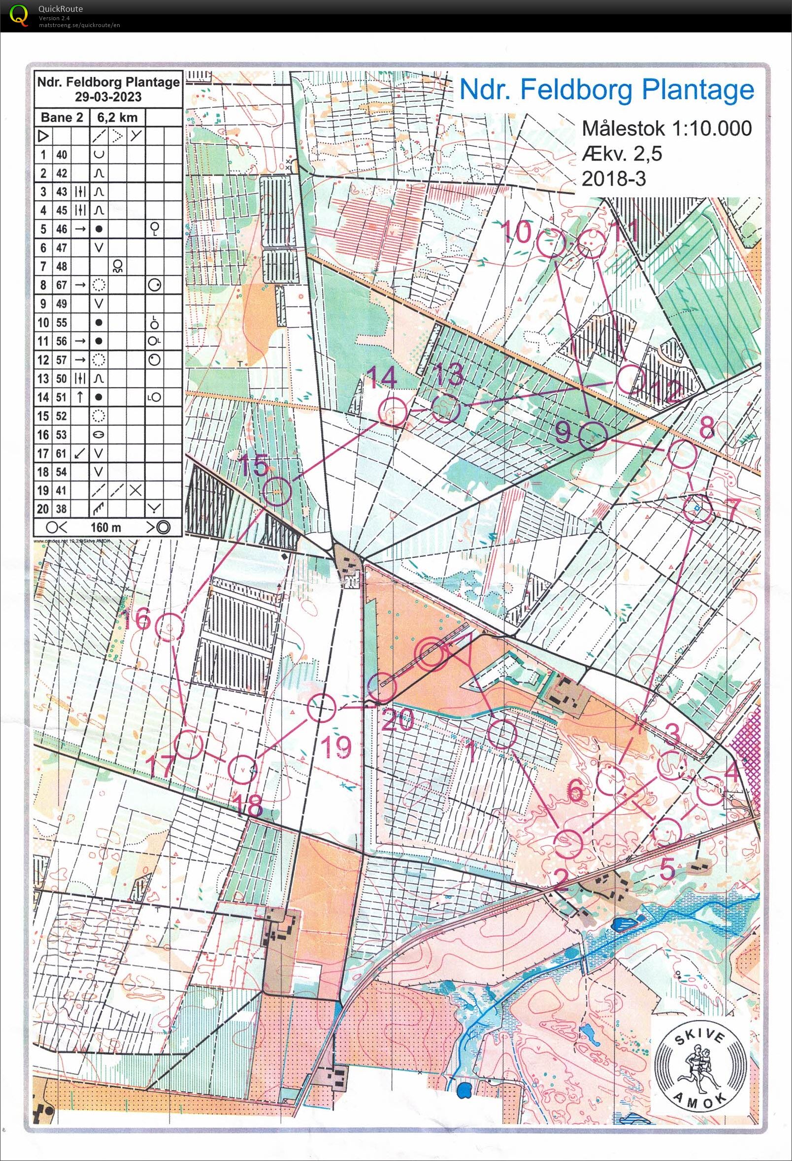 Nordre Feldborg, ViKaSki, Bane 2 (2023-03-29)