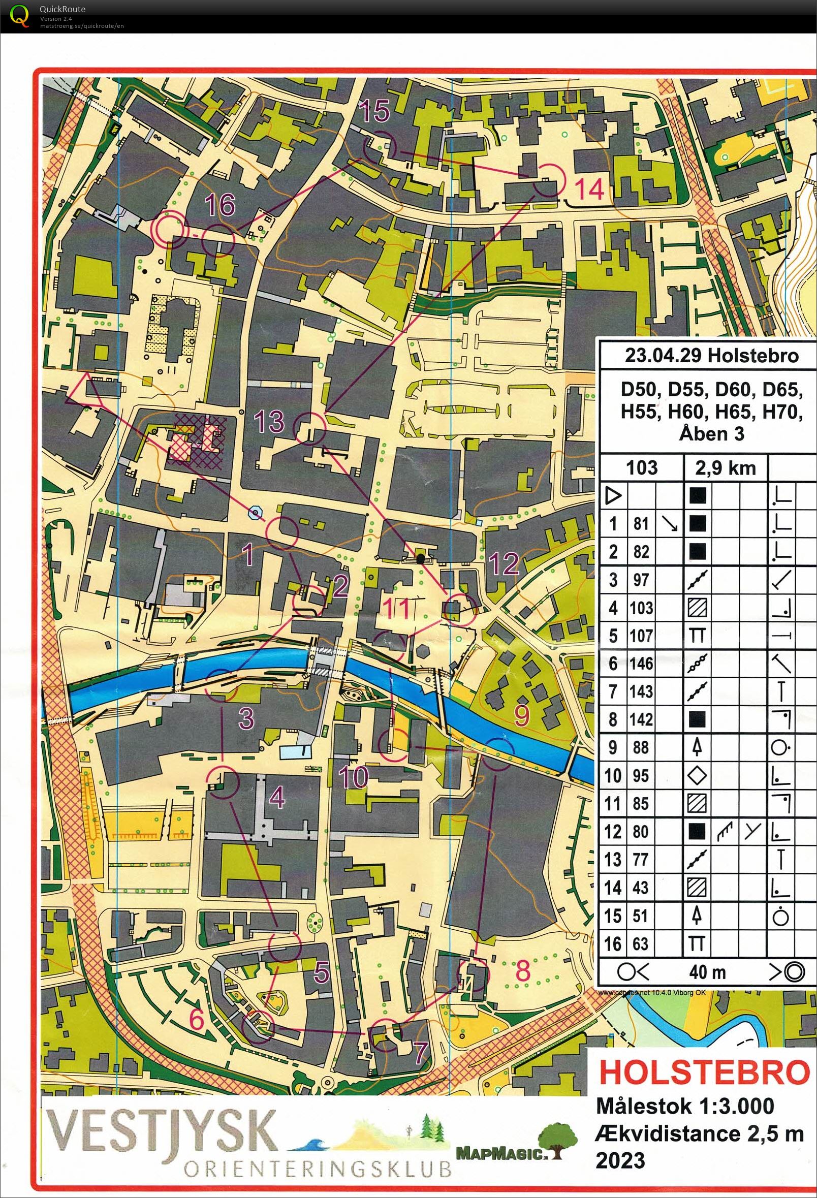 Holstebro by sprint 1, H60 (29.04.2023)