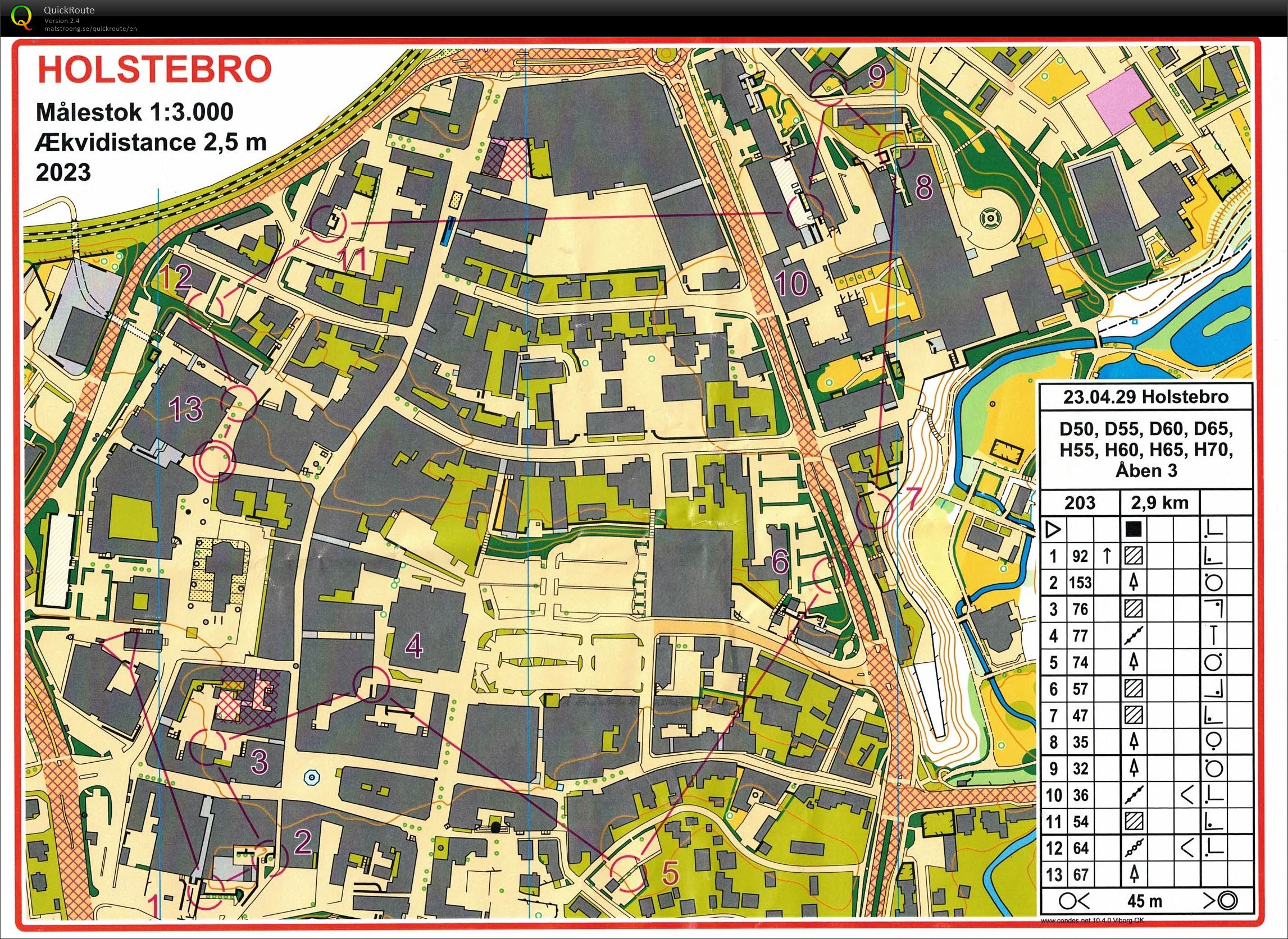 Holstebro by sprint 2, H60 (2023-04-29)