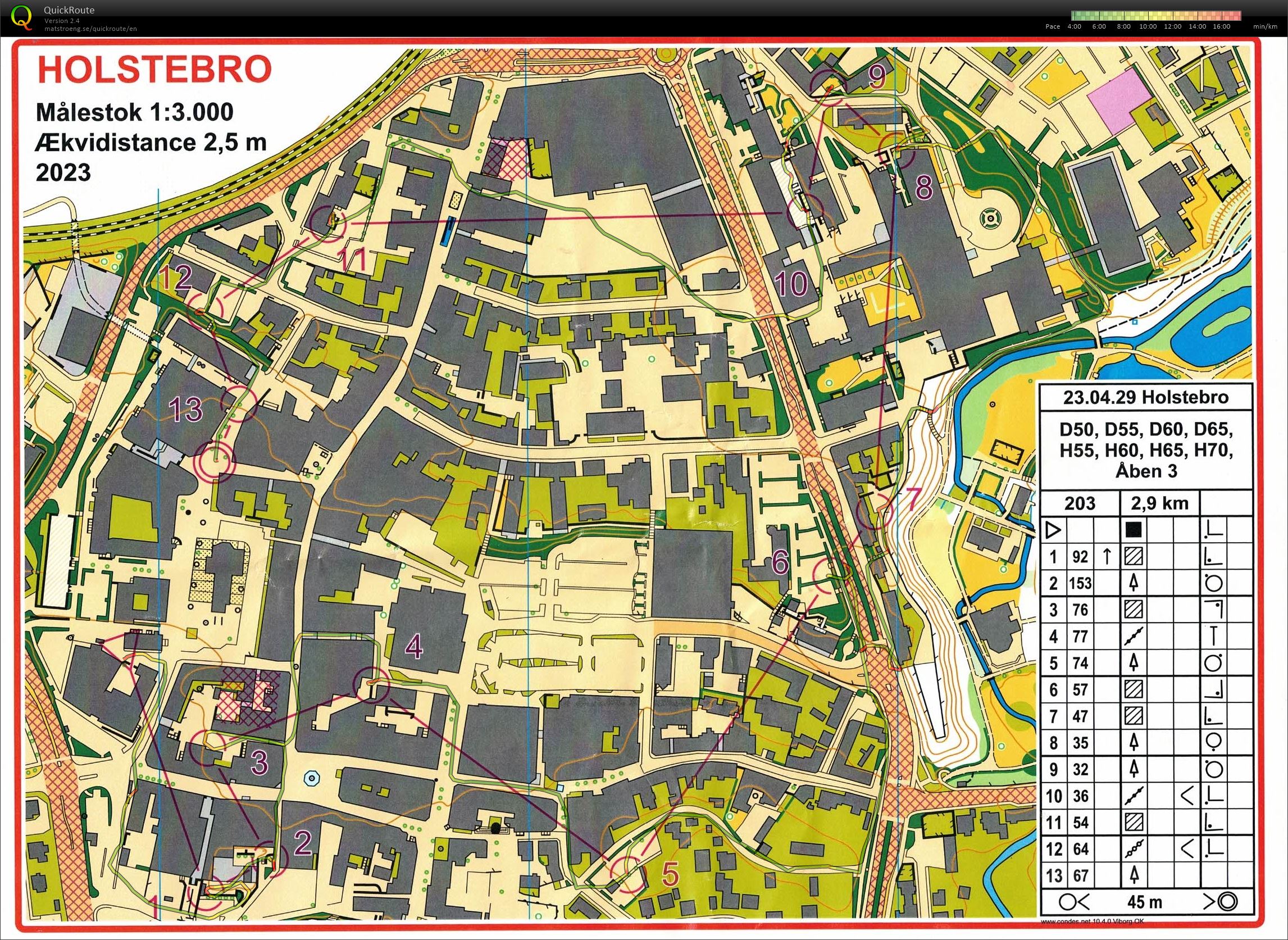 Holstebro by sprint 2, H60 (2023-04-29)